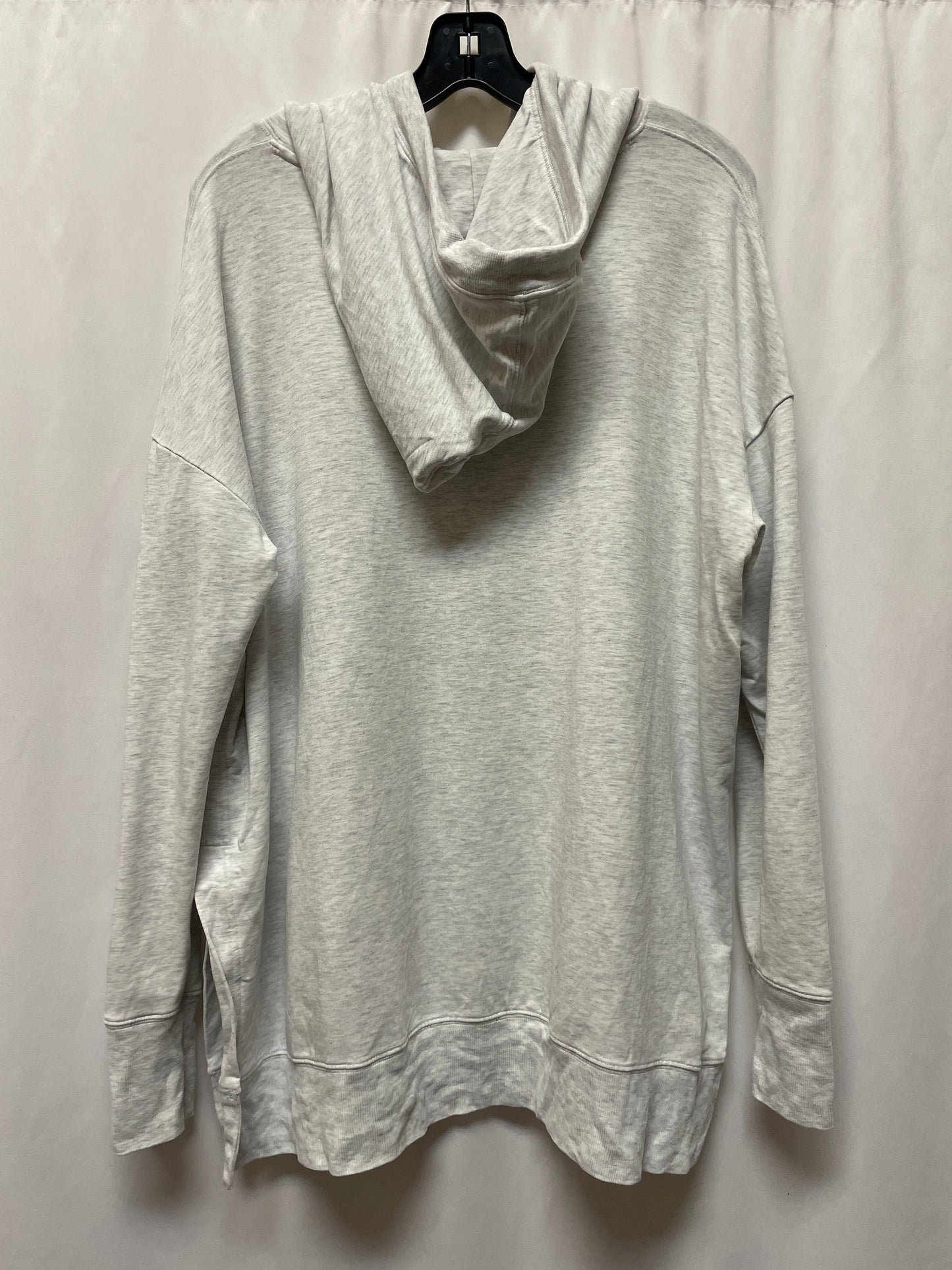 Sweatshirt Hoodie By Athleta In Grey, Size: Xl