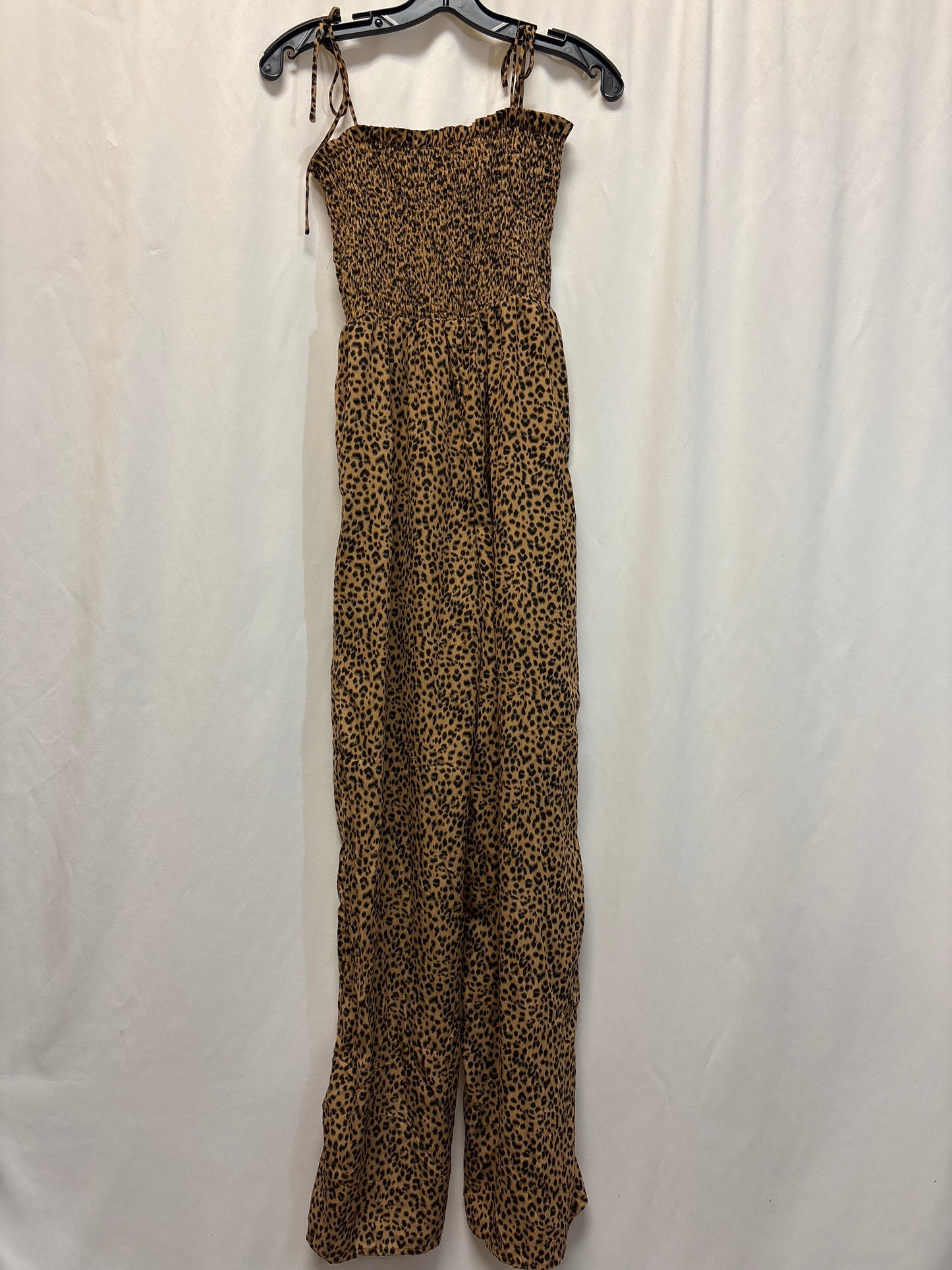 Jumpsuit By Cmf In Animal Print, Size: L