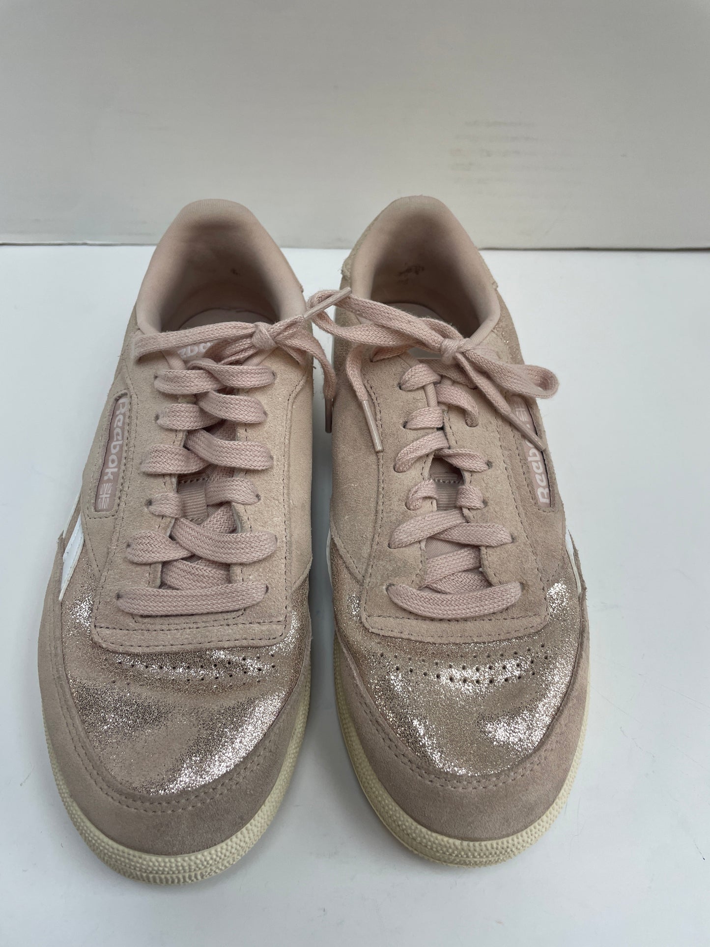 Shoes Sneakers By Reebok In Rose Gold, Size: 8