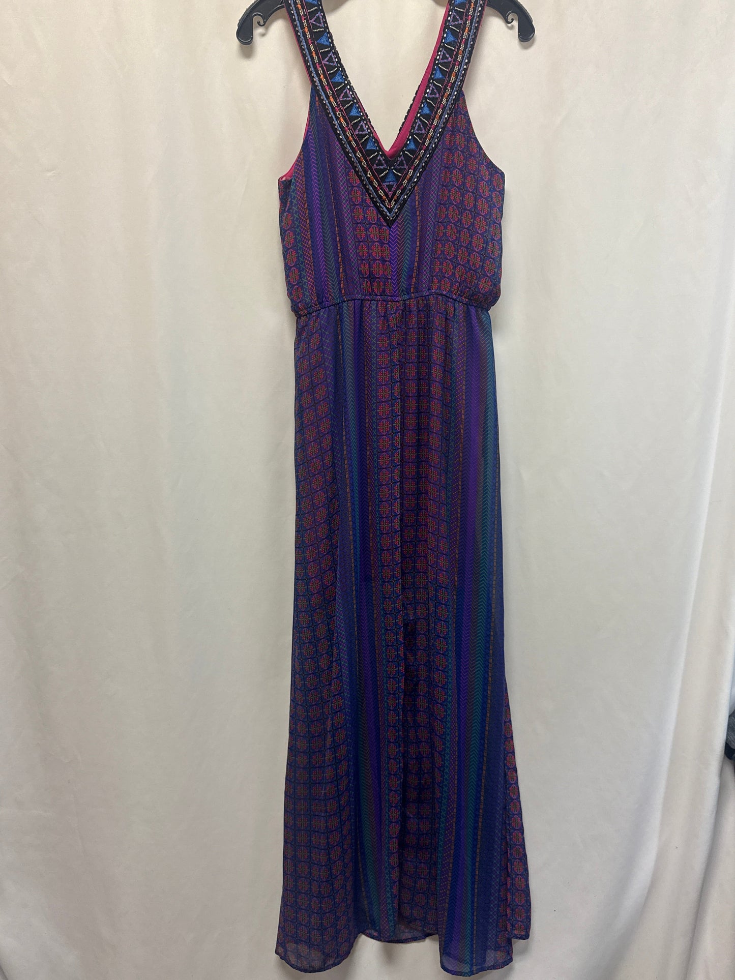 Dress Casual Maxi By Francesca's In Blue, Size: M