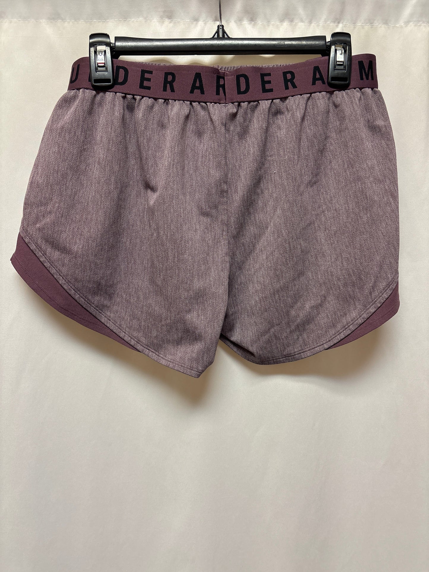 Athletic Shorts By Under Armour In Purple, Size: L