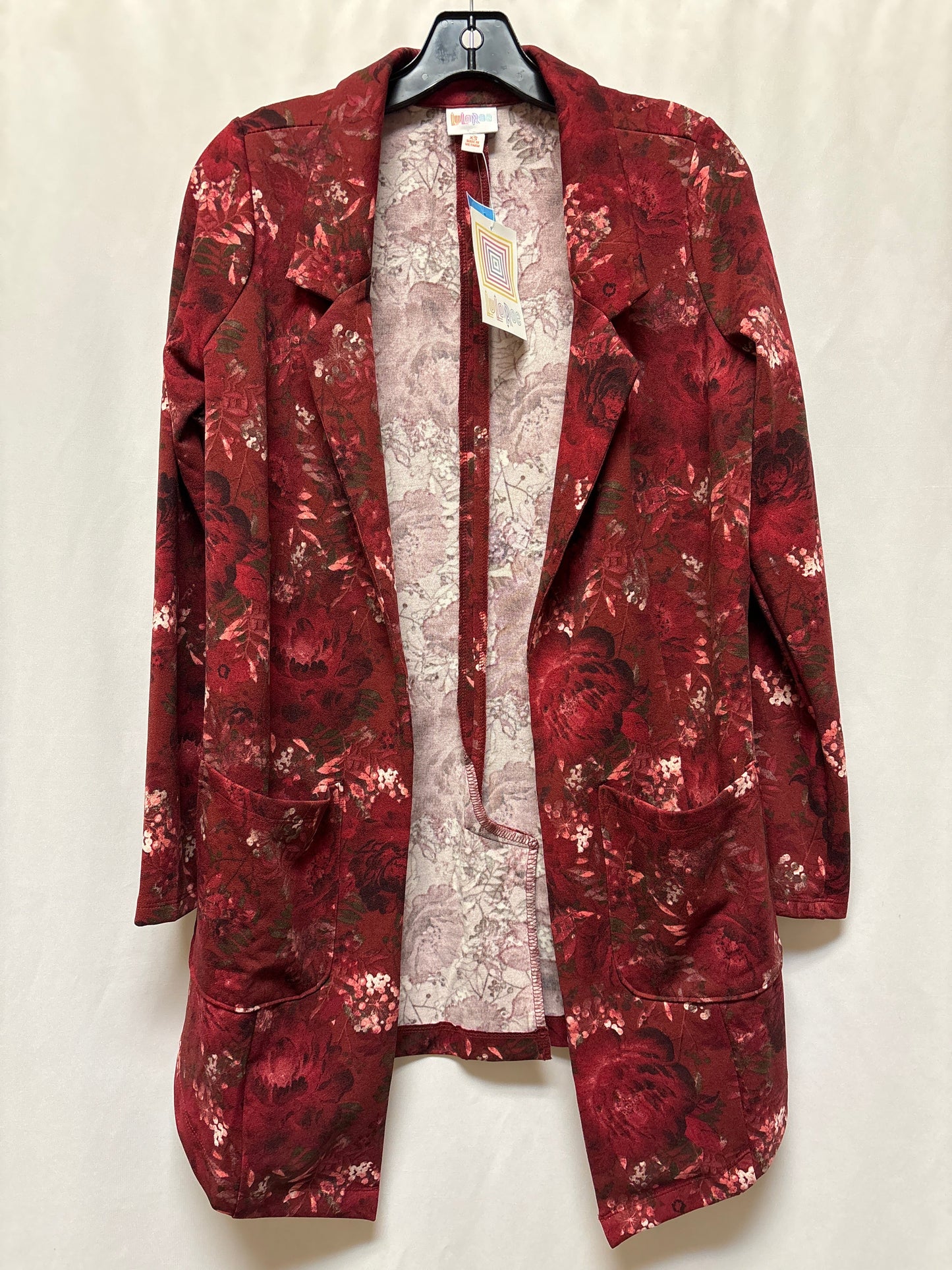 Blazer By Lularoe In Red, Size: Xs