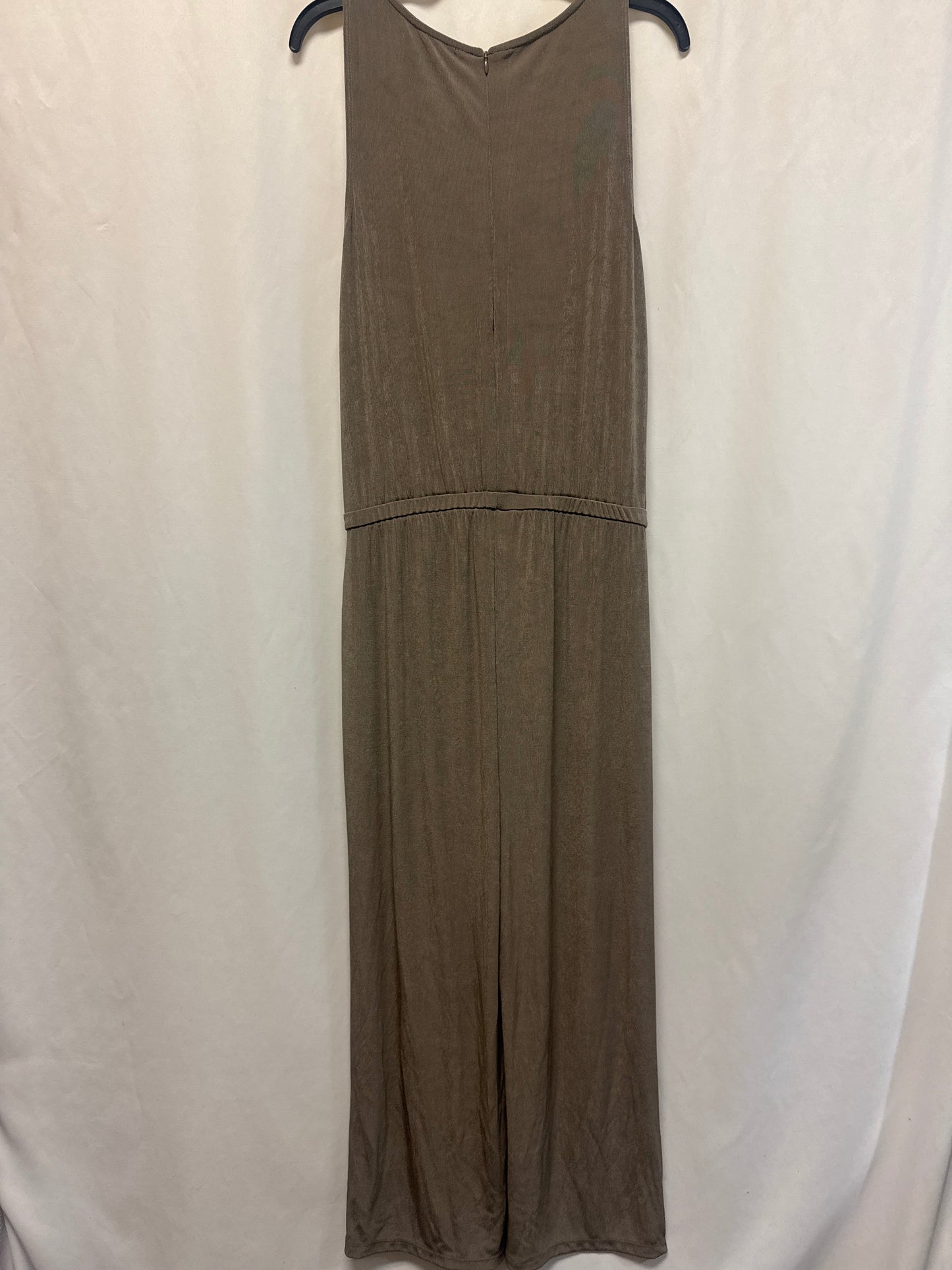 Jumpsuit By Chicos In Taupe, Size: S