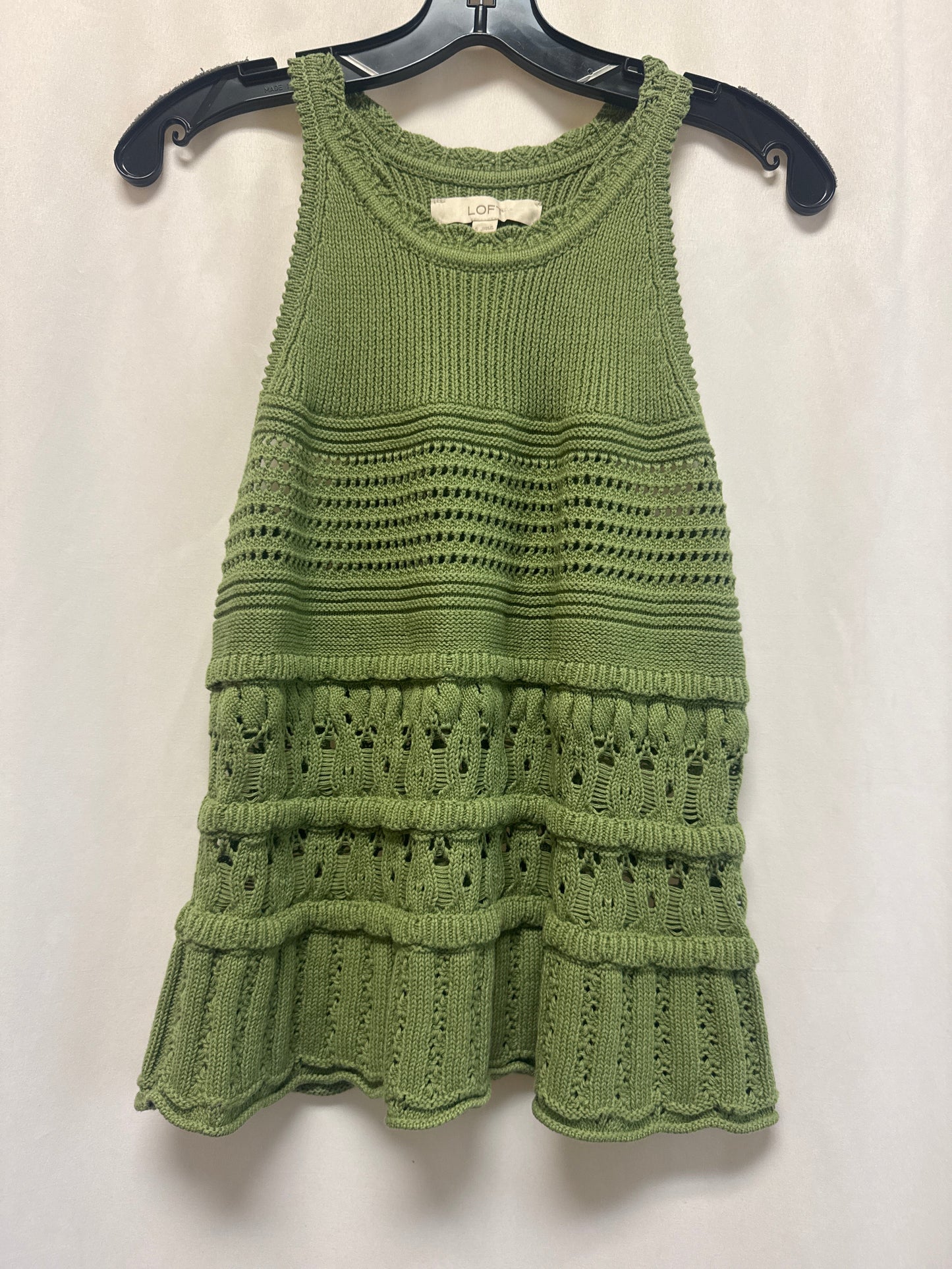 Tank Top By Loft In Green, Size: S