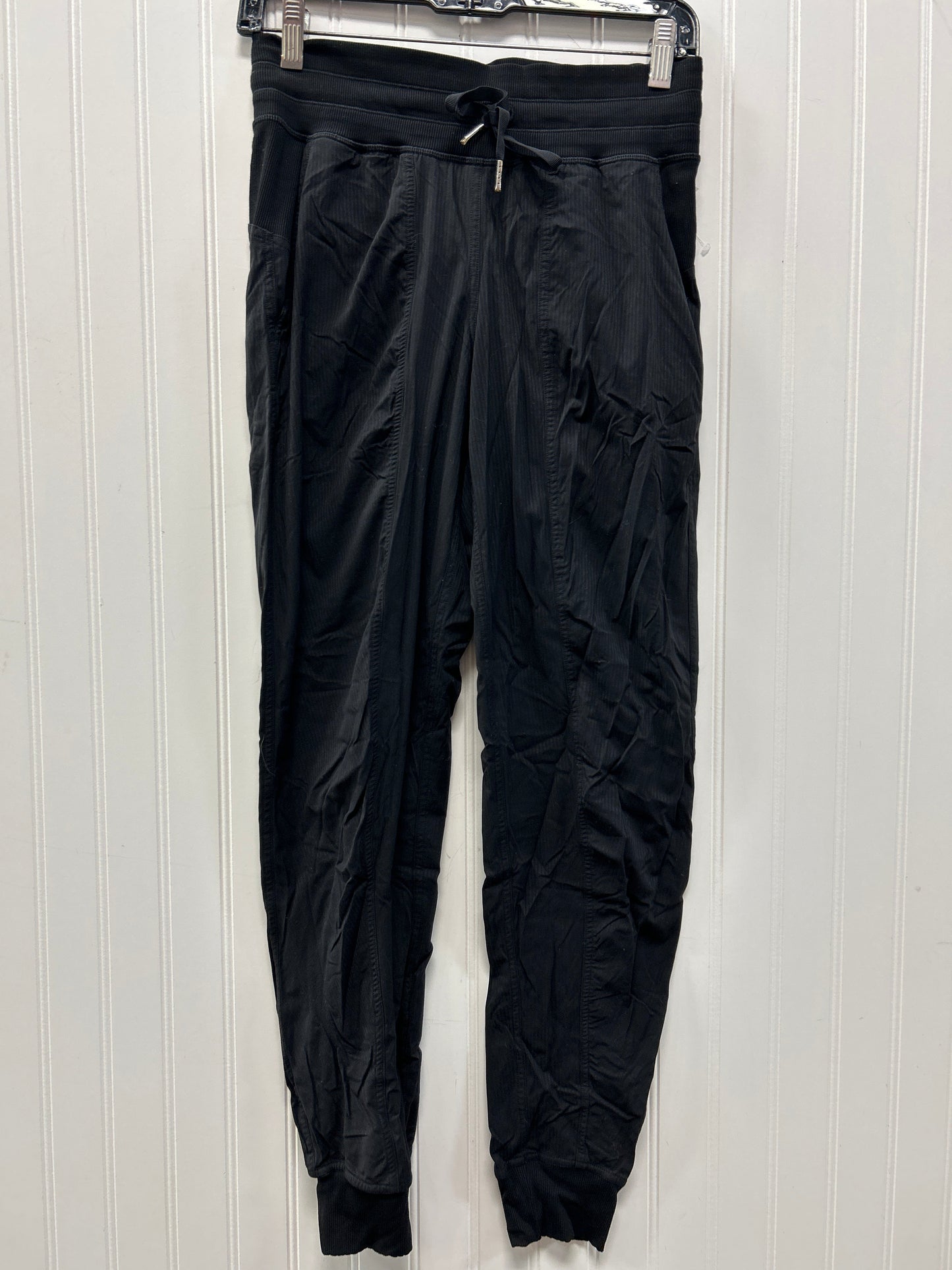 Athletic Pants By Lululemon In Black, Size:4