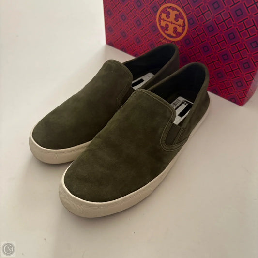 Shoes Flats By Tory Burch In Green, Size: 9