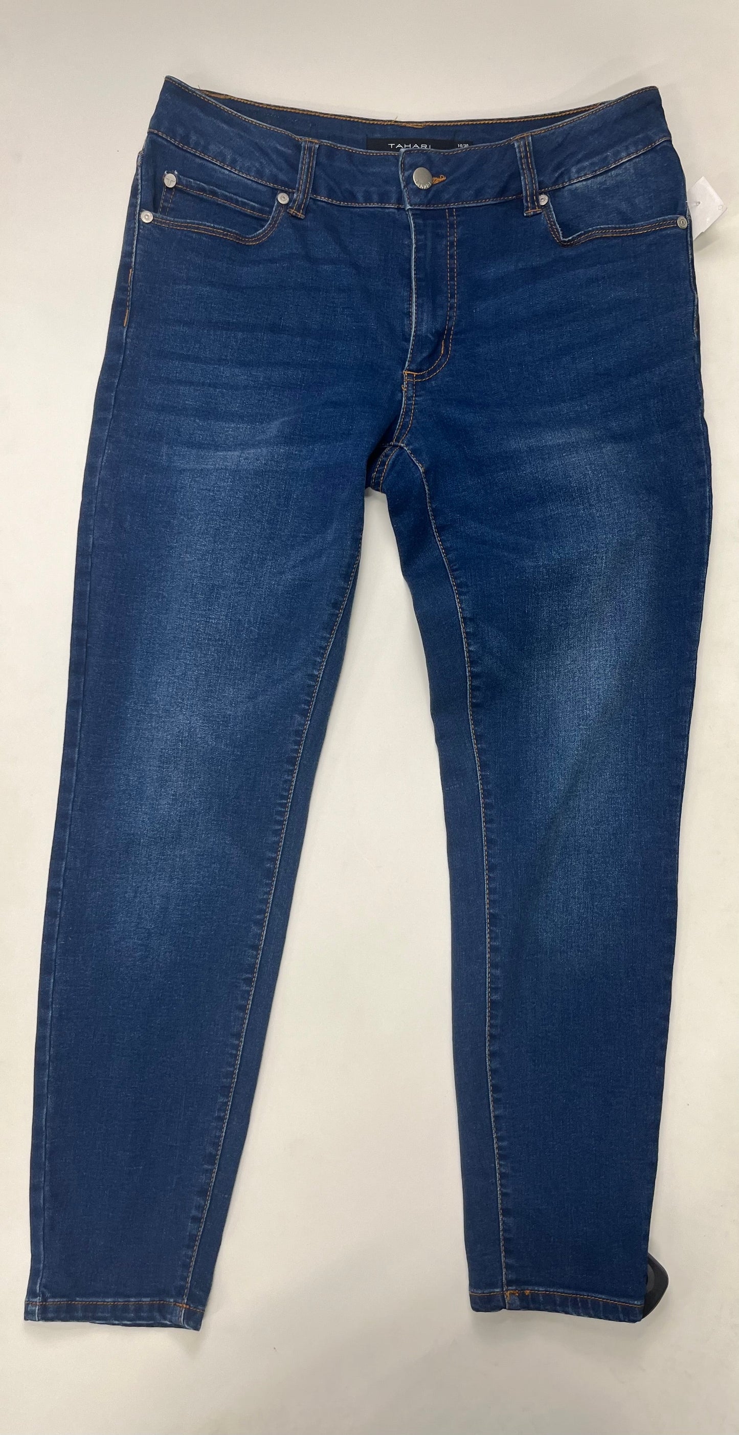 Denim Jeans Straight Tahari, Size 10