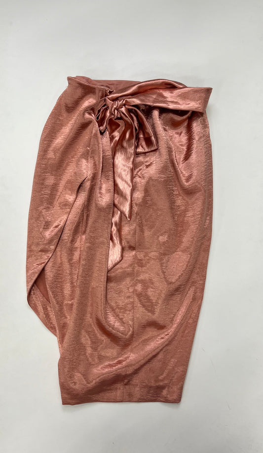 Bronze Skirt Midi New York And Co O, Size 4