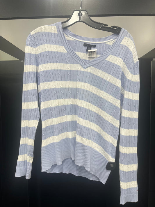 Sweater By Tommy Hilfiger In Striped, Size: L