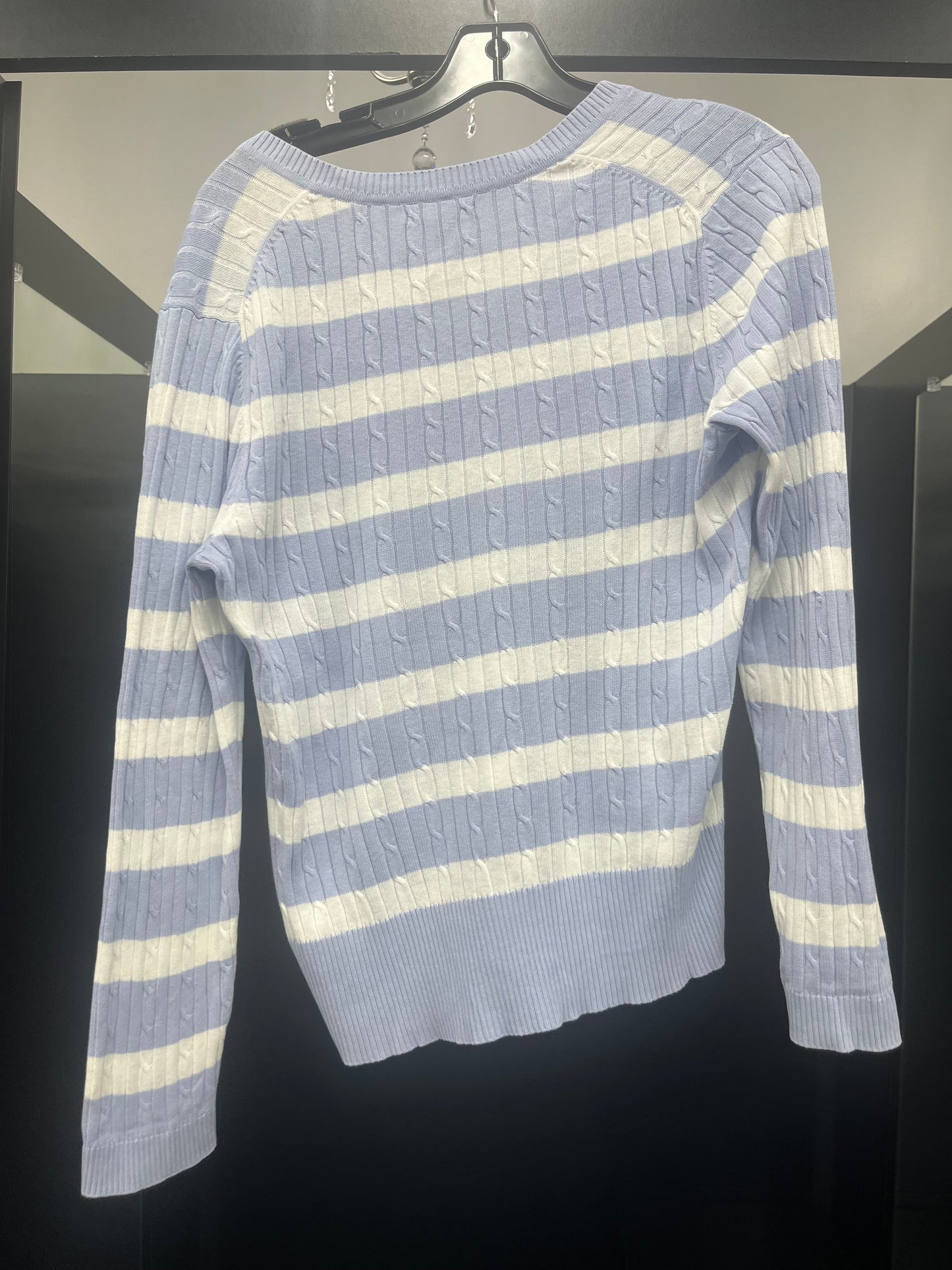 Sweater By Tommy Hilfiger In Striped, Size: L