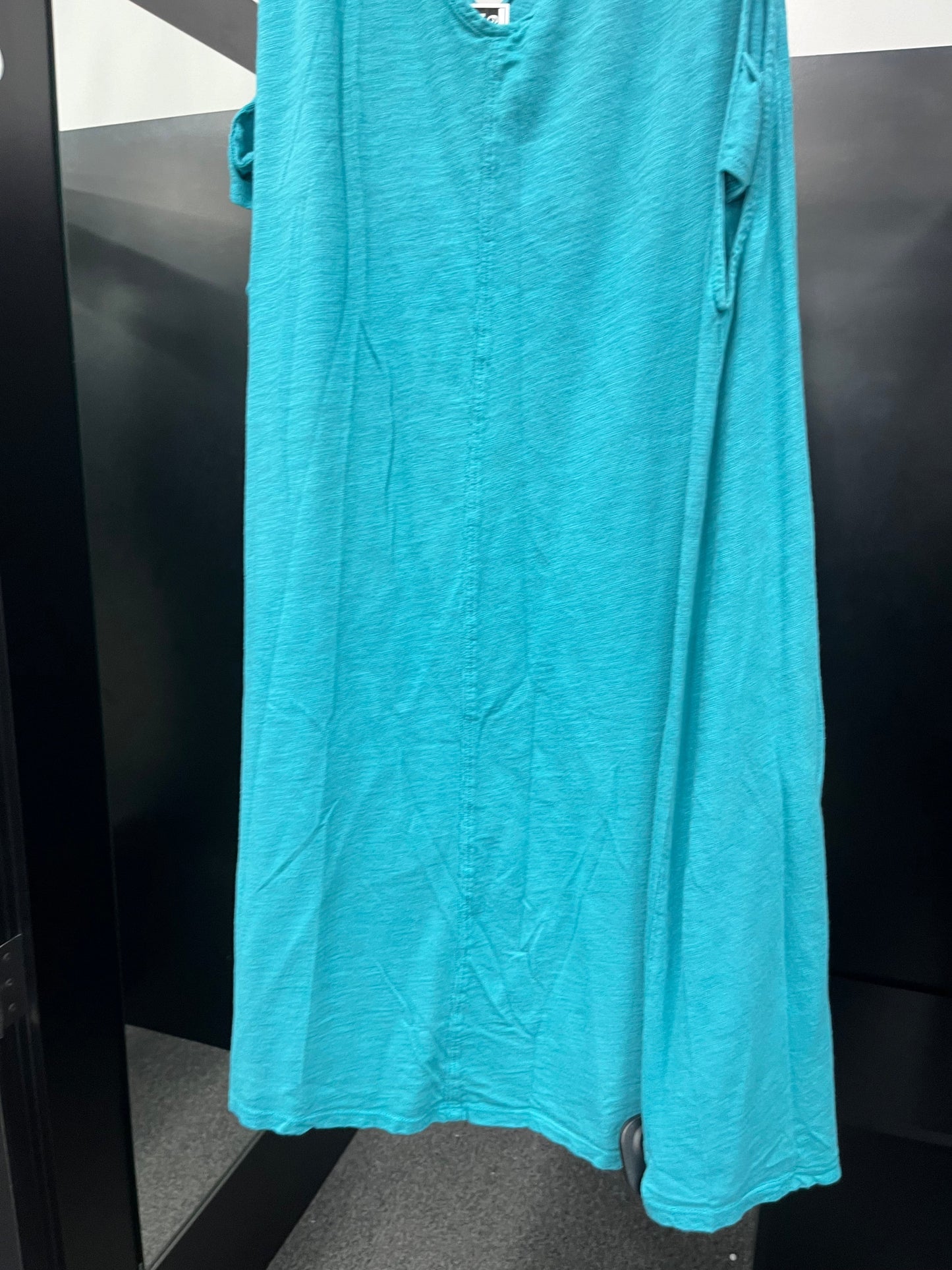 Teal Dress Casual Short Loft, Size 2x