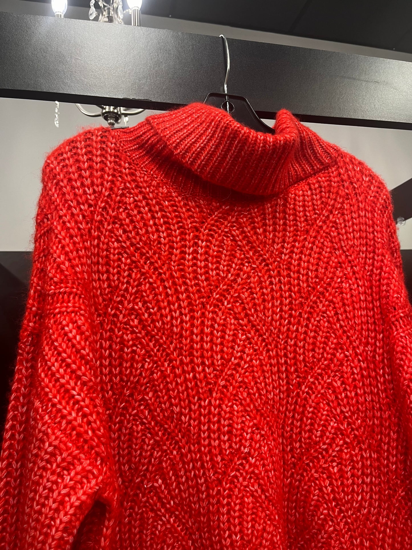 Sweater By A New Day In Red, Size: Xl