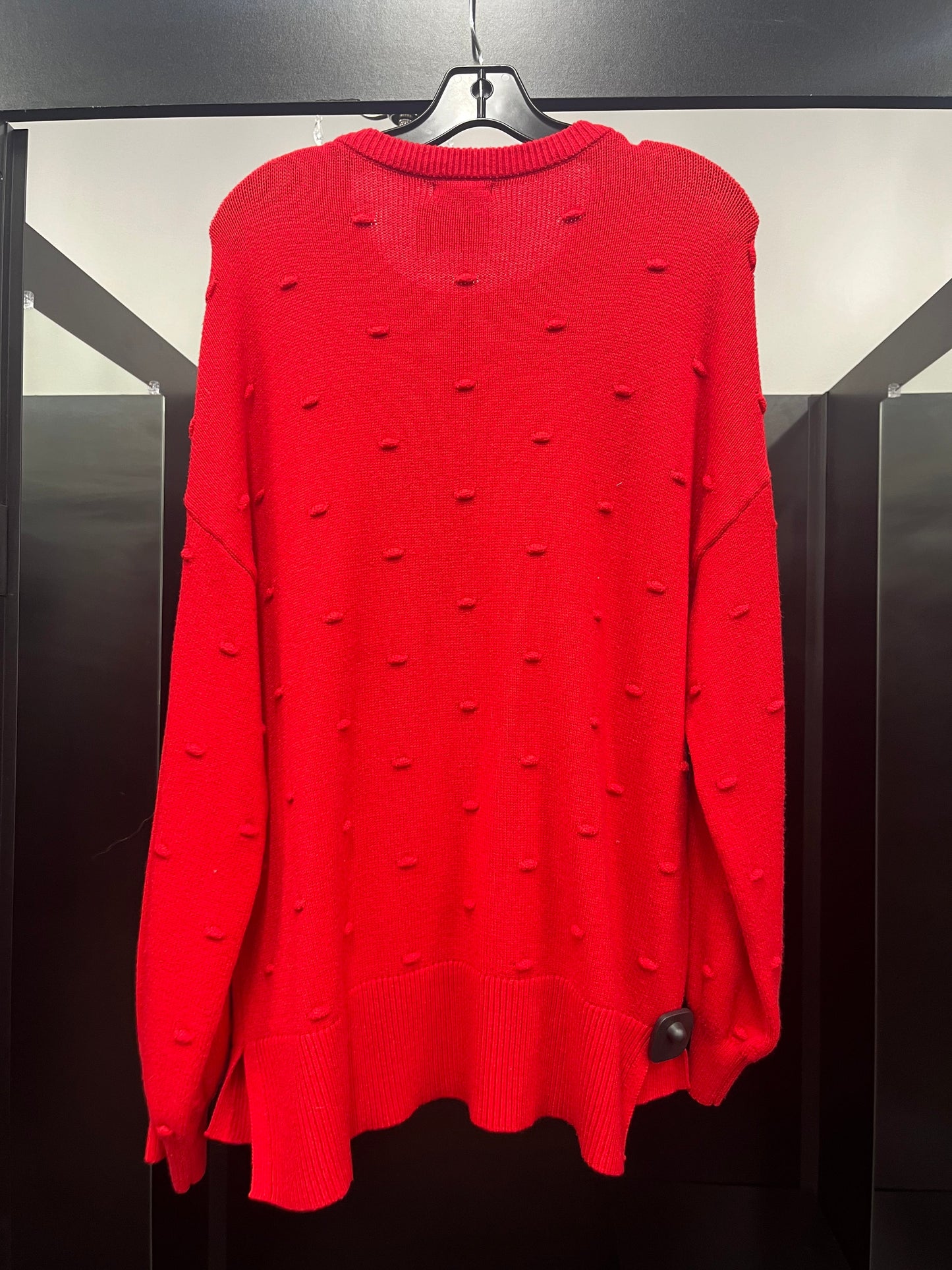 Sweater By Versona In Red, Size: L