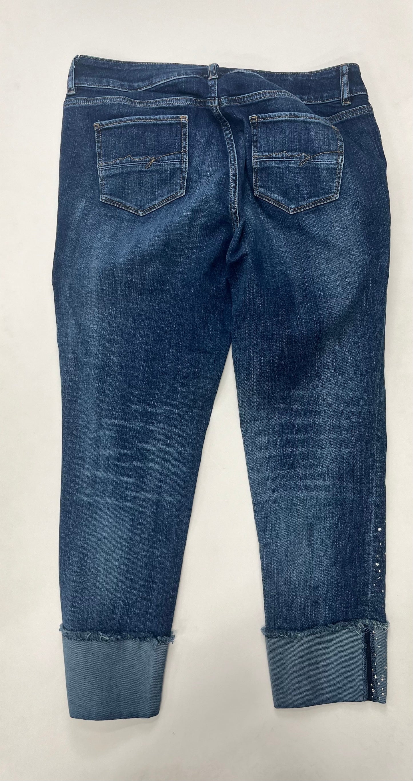 Denim Jeans Cropped Soho Design Group, Size 8