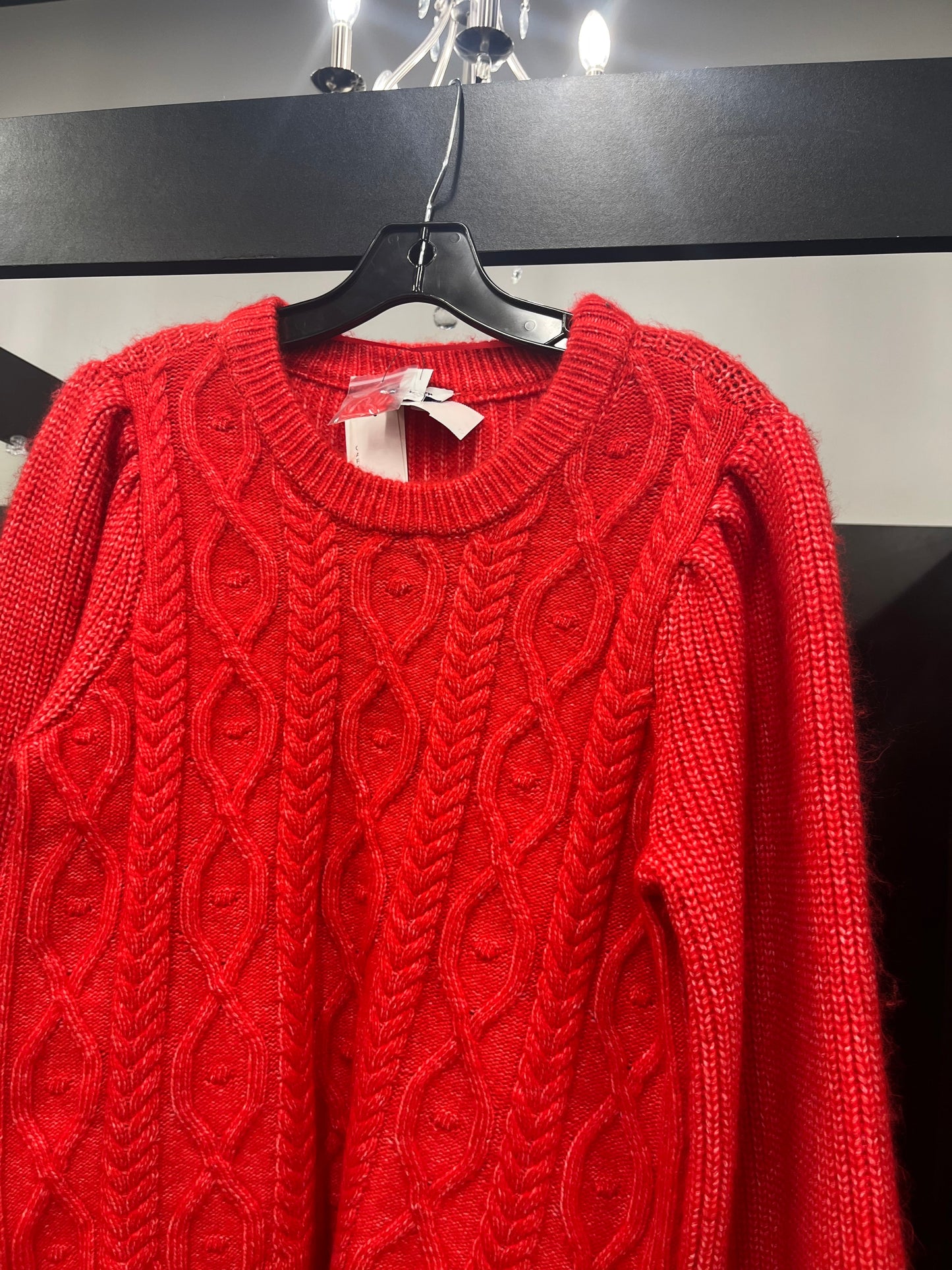 Red Sweater Crown And Ivy NWT, Size M