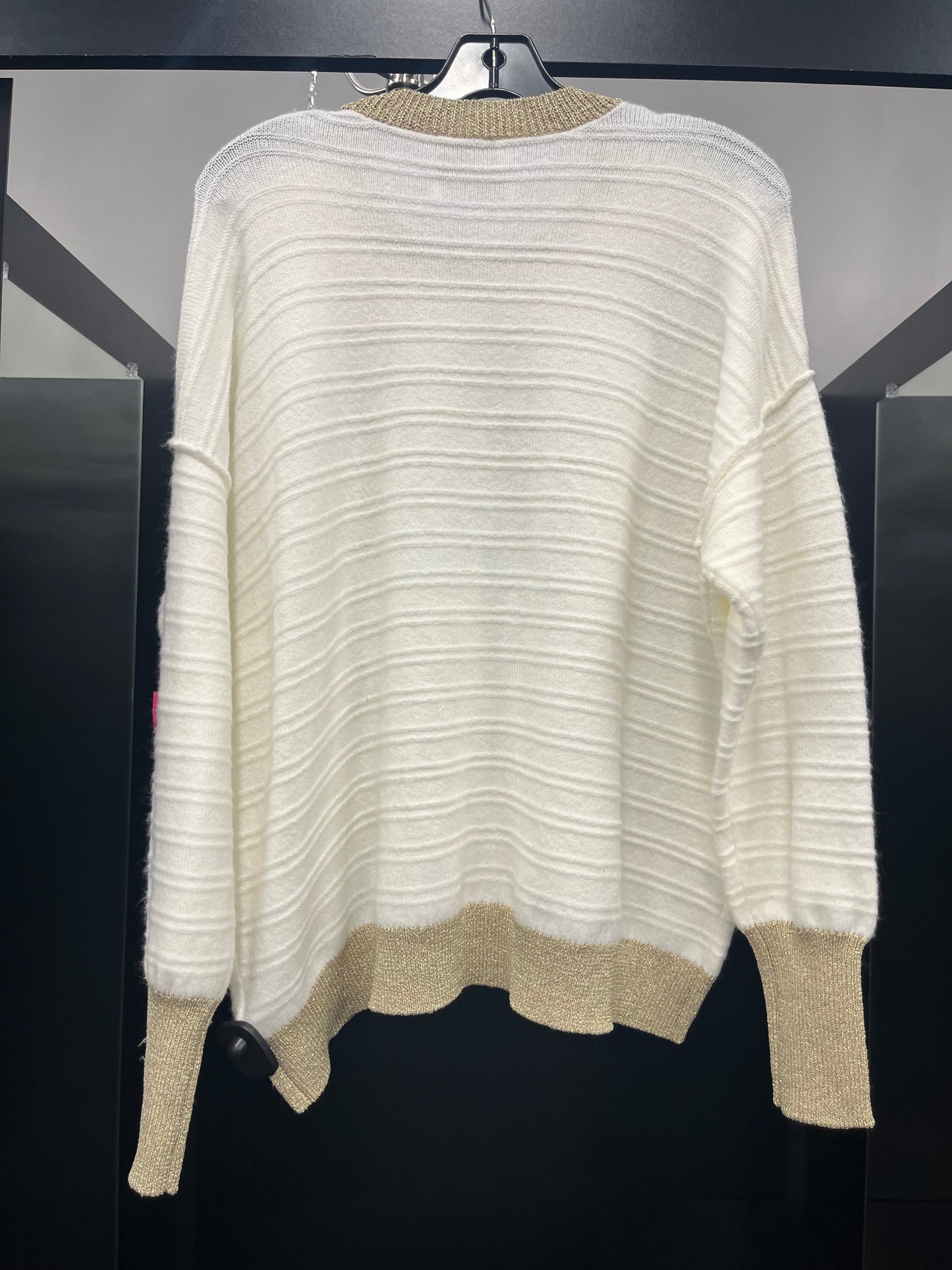 Sweater By Vince Camuto In Cream, Size: S