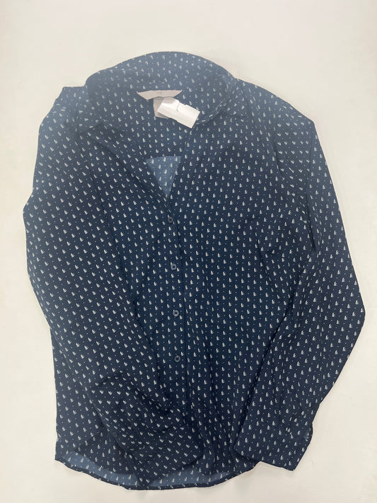 Blouse Long Sleeve By H&m  Size: M