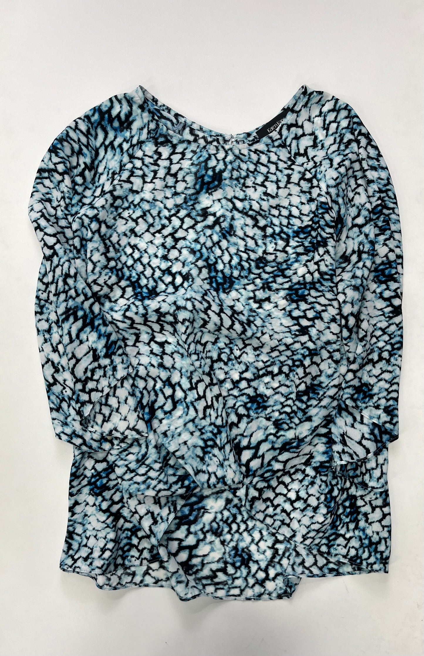 Blouse Short Sleeve By Karen Kane  Size: L