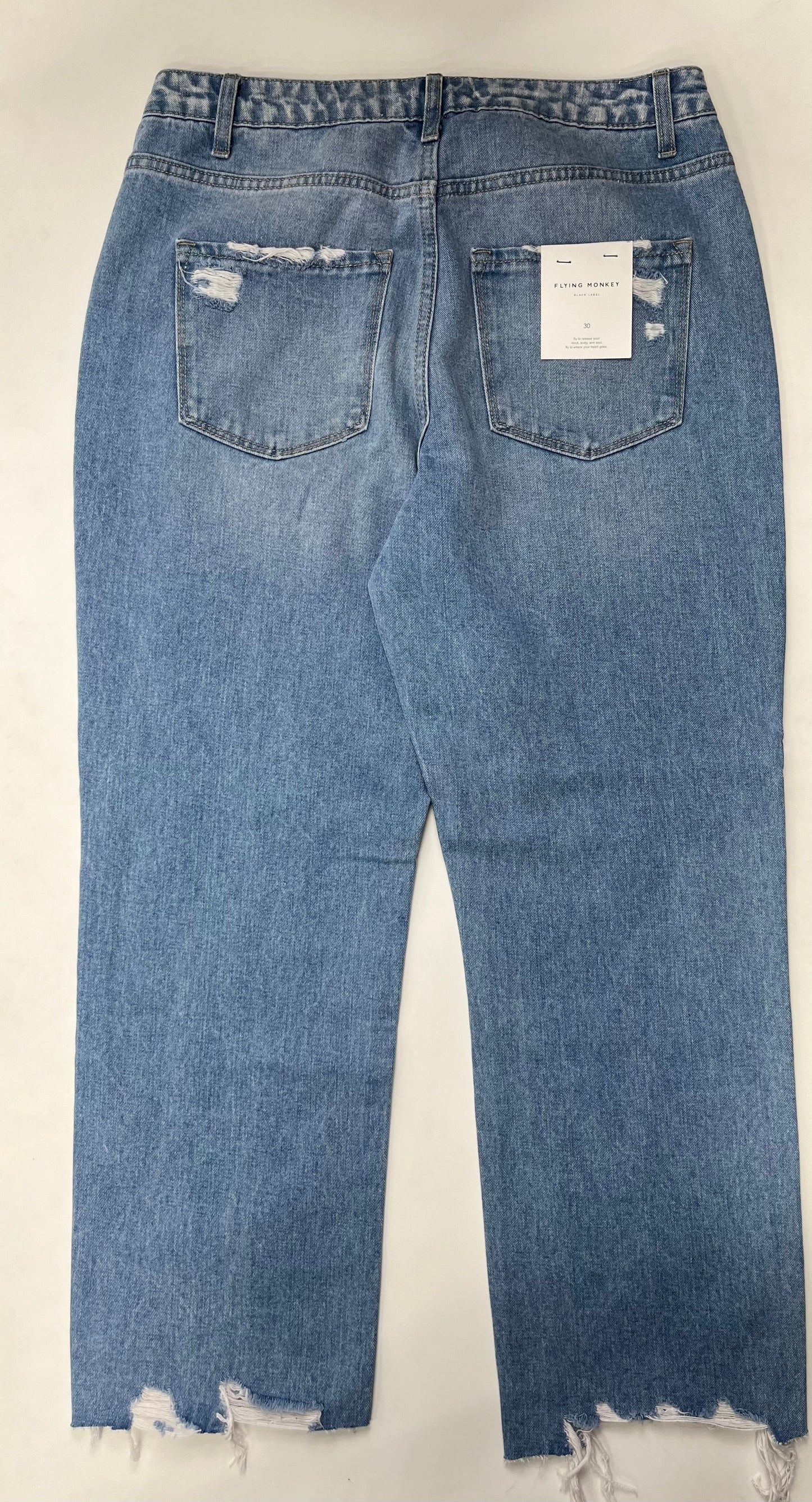 Jeans Straight By Flying Monkey NWT  Size: 10