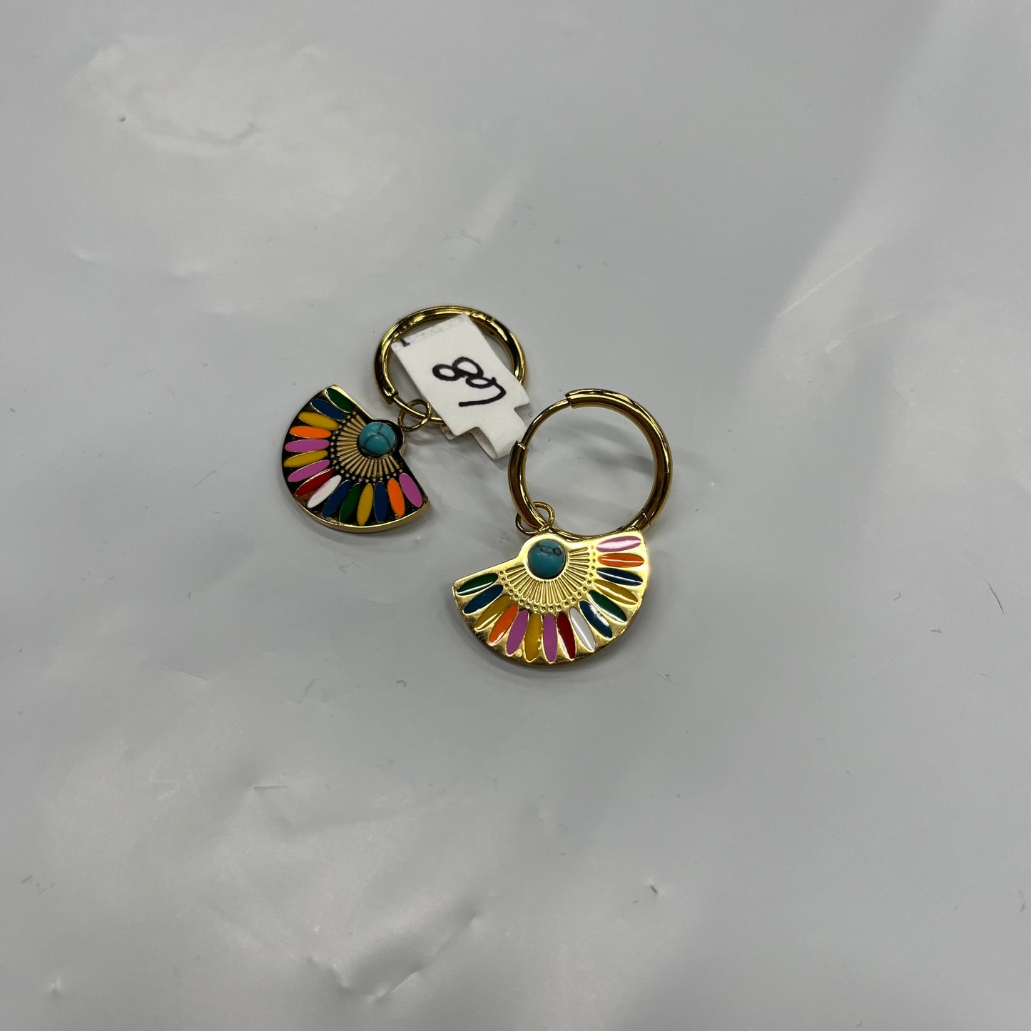 Earrings Other By Cmc 18kt Plated Over Stainless Steel