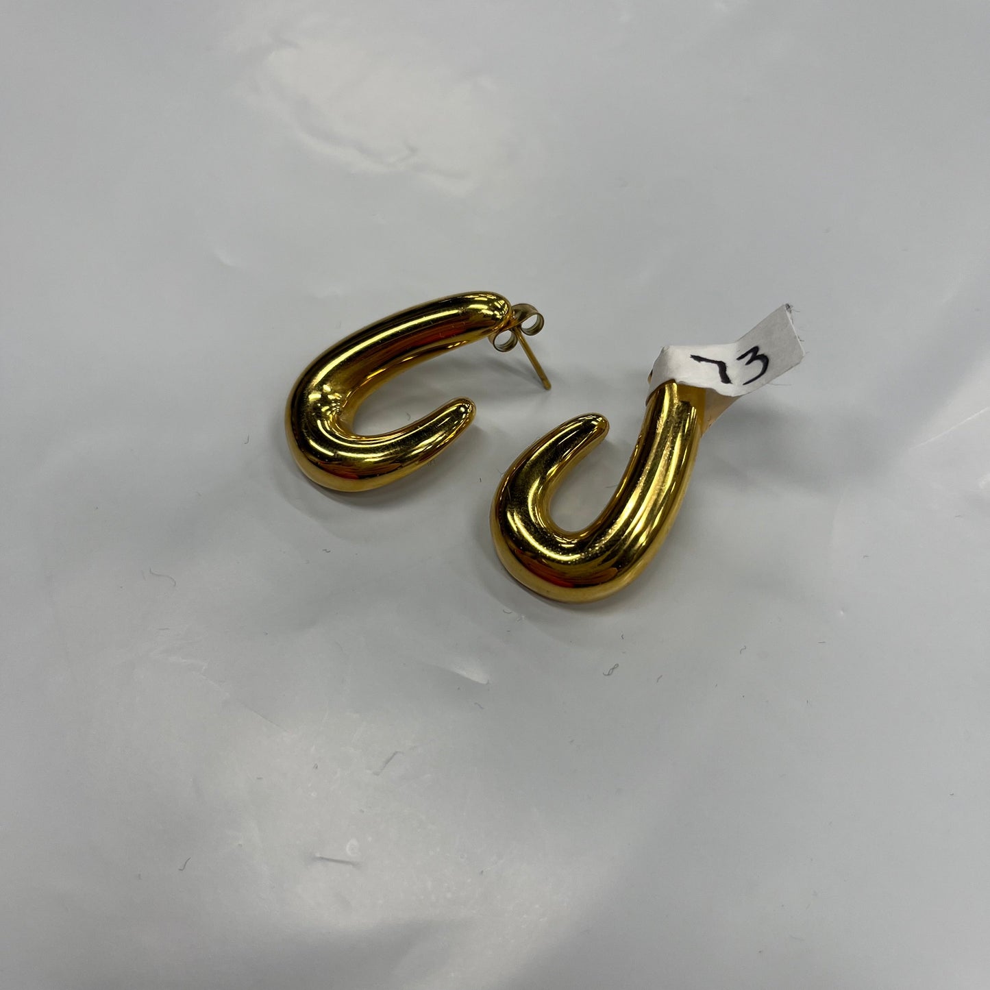 Earrings Other By Cmc 18kt Plated Over Stainless Steel