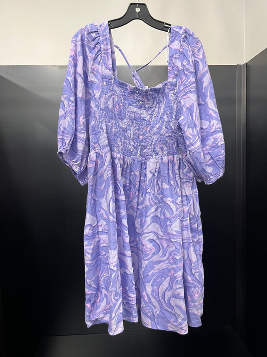 Dress Casual Midi By Ava & Viv  Size: 2x