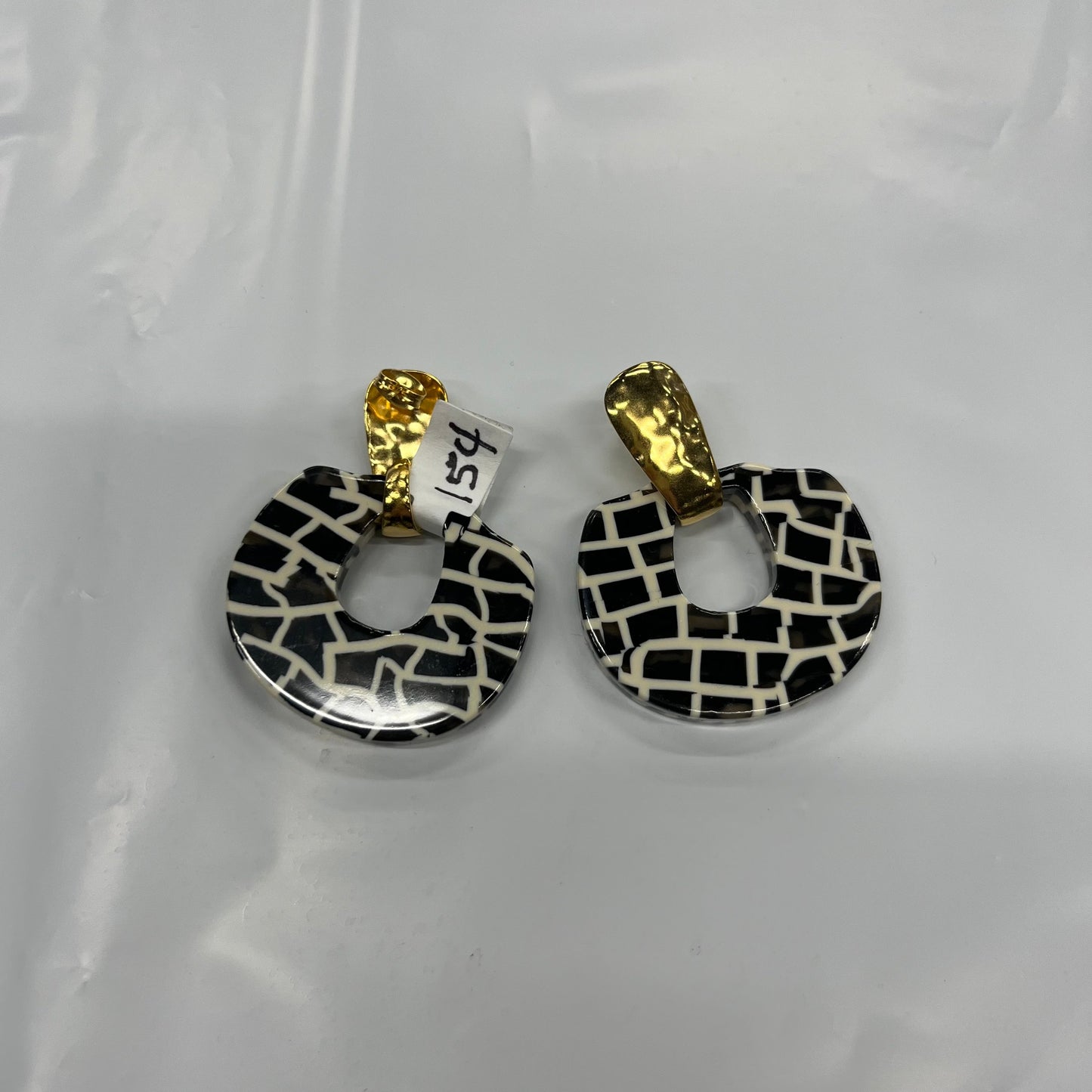 Earrings Other By Cmc 18kt Plated Over Stainless Steel