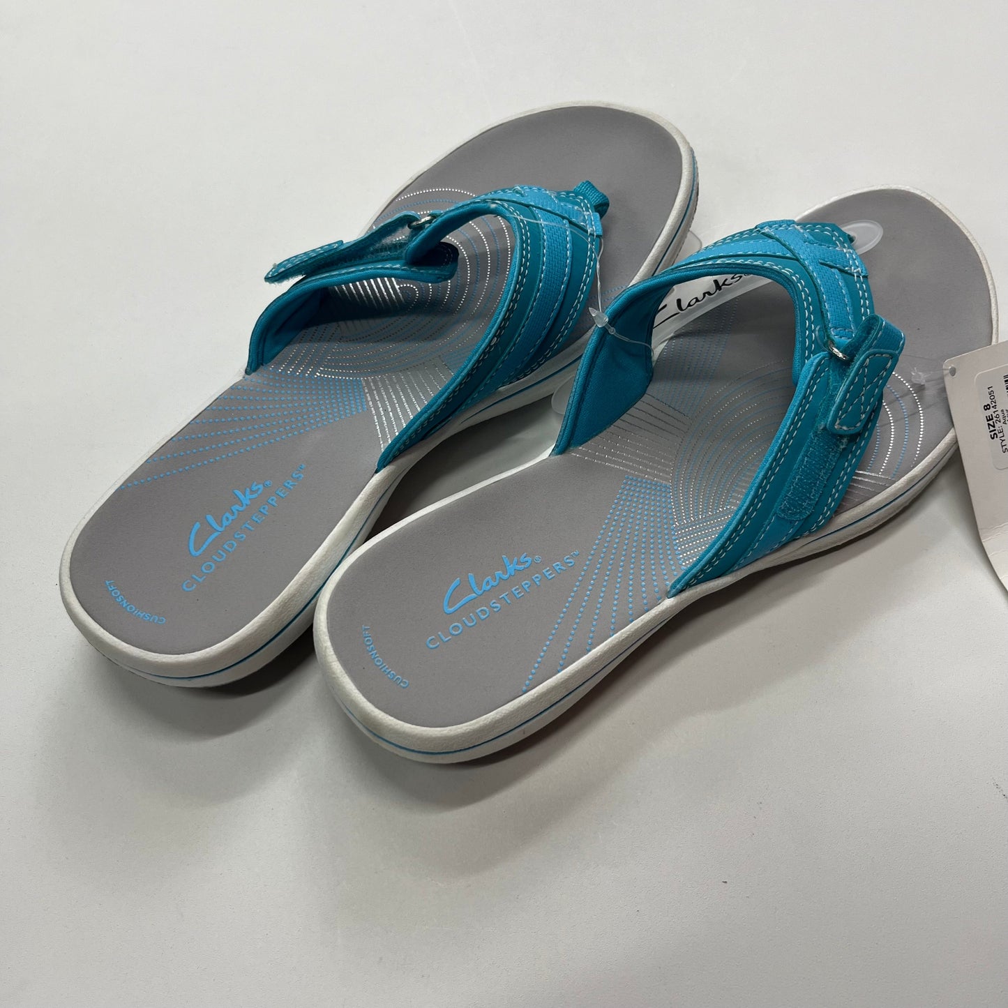 Sandals Flip Flops By Clarks NWT  Size: 8