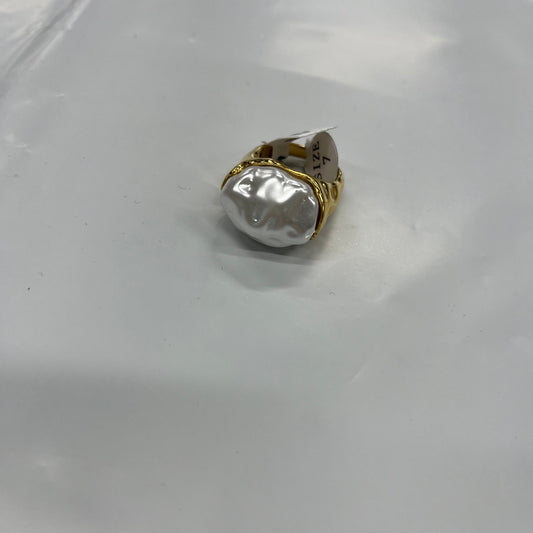 Ring Other By Cmb 18kt Plated Over Stainless Steel
