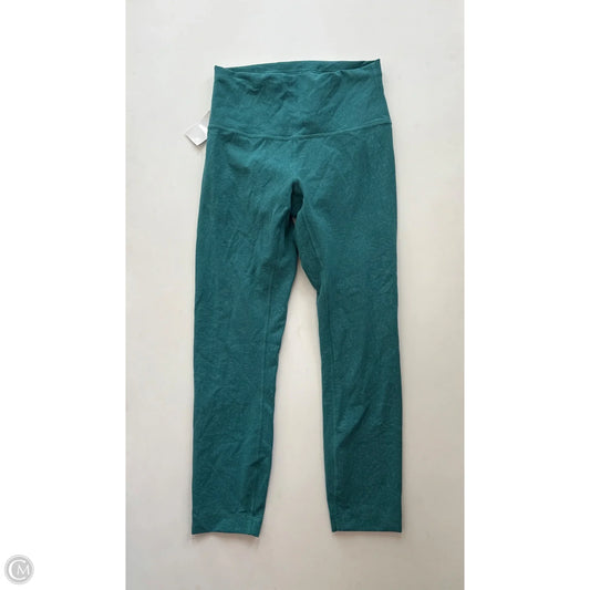Athletic Leggings By Lululemon In Green, Size: S