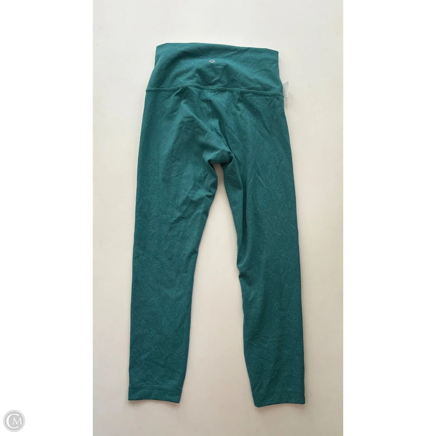 Athletic Leggings By Lululemon In Green, Size: S