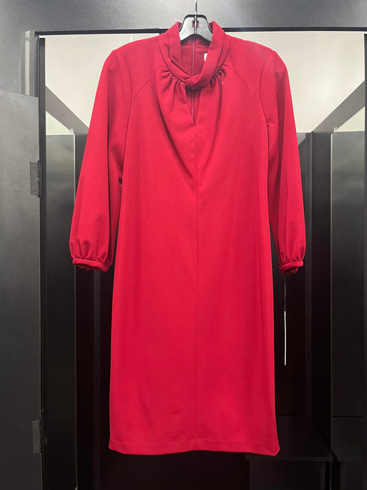 Red Dress Work Calvin Klein, Size M
