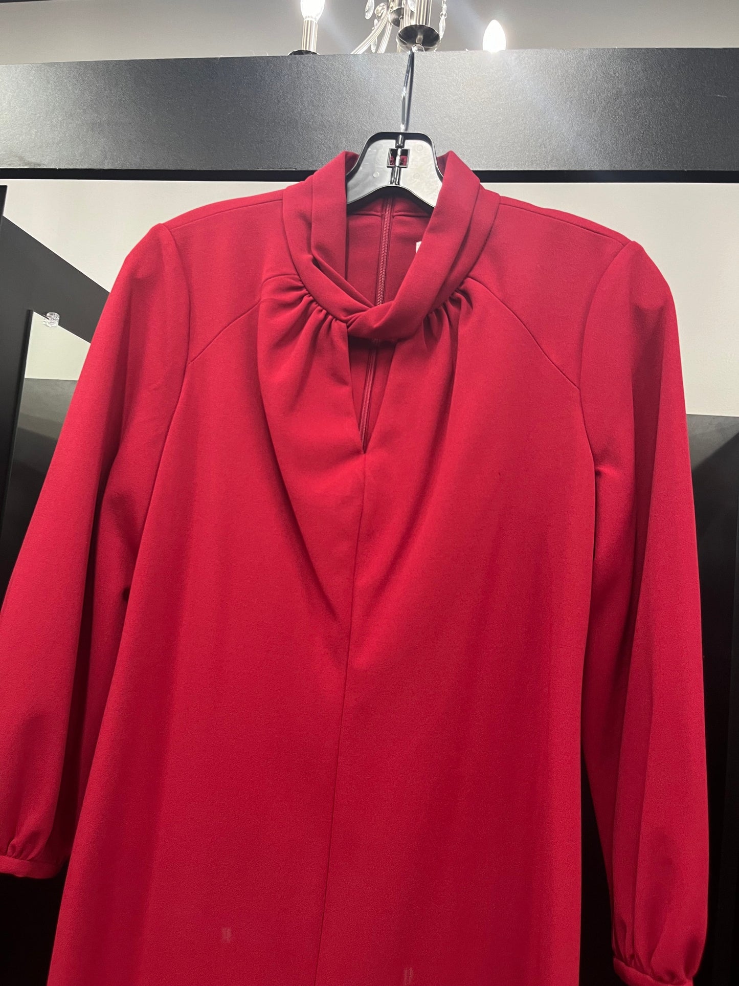 Red Dress Work Calvin Klein, Size M