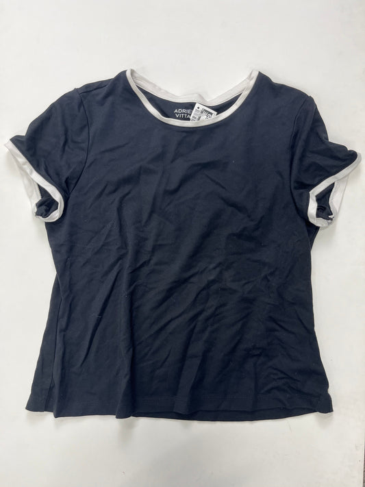 Top Short Sleeve By Adrienne Vittadini  Size: L