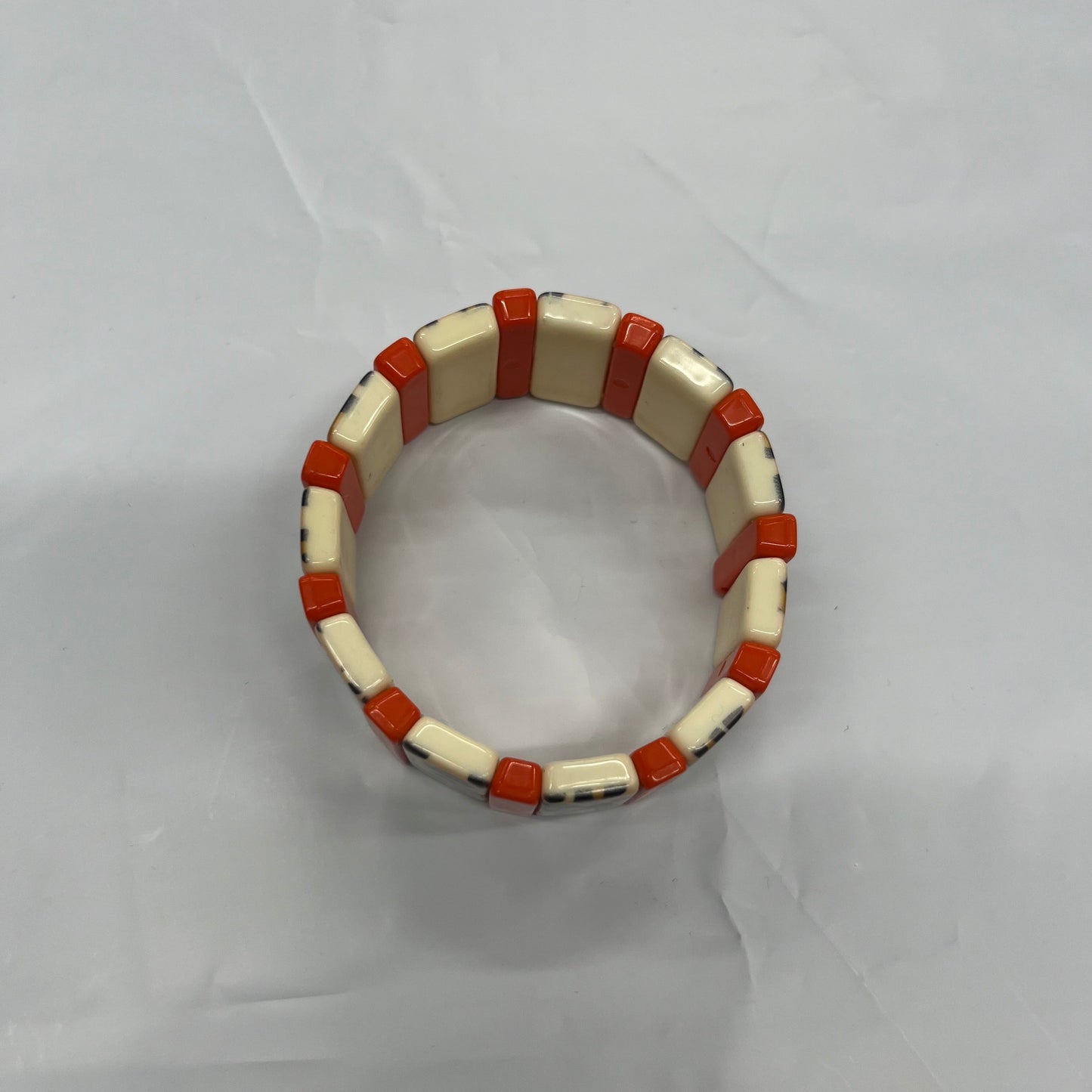 Bracelet Bangle By Clothes Mentor Acrylic Tile Stretch Bracelet