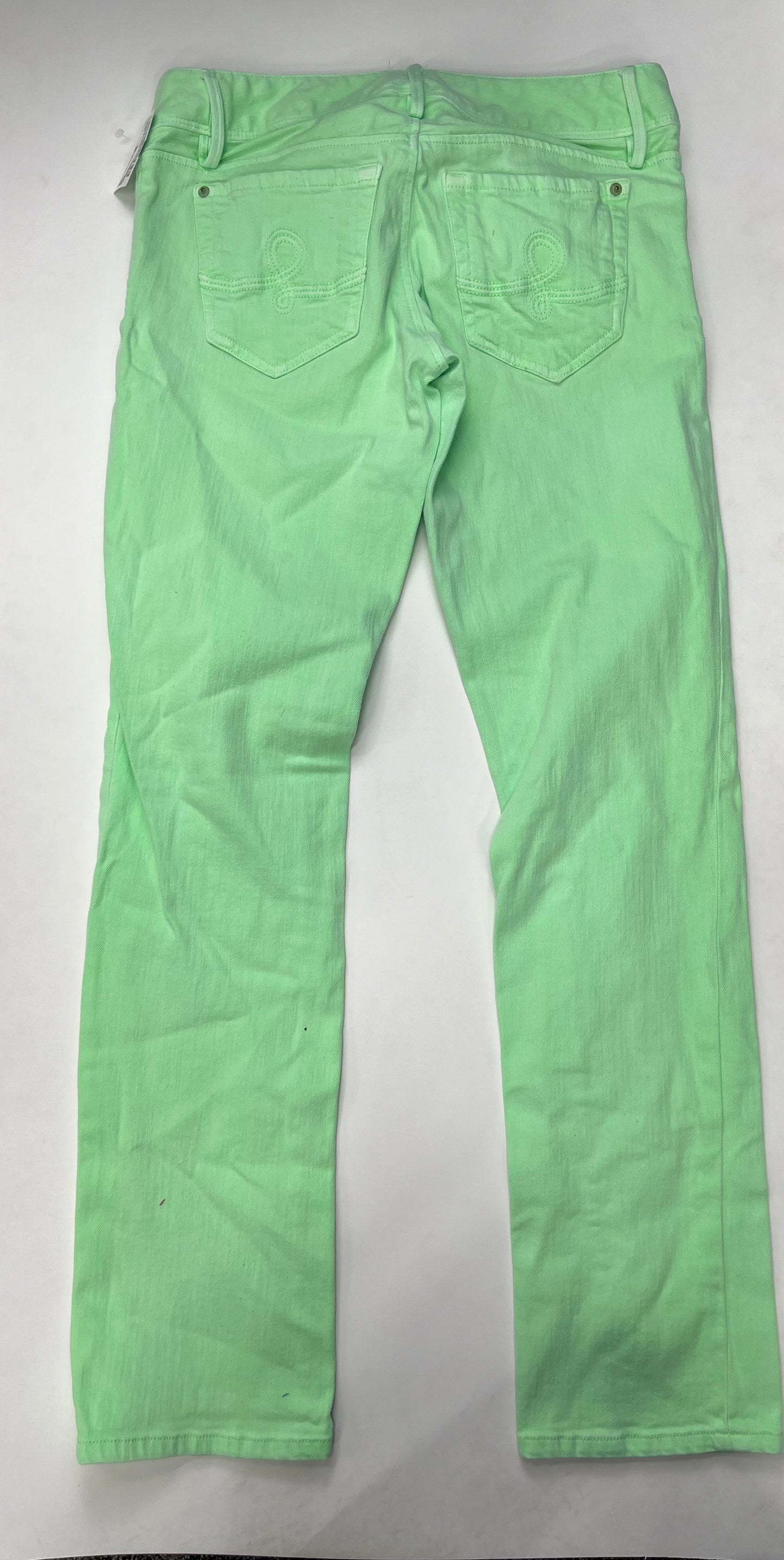 Green Jeans Flared Lilly Pulitzer, Size 6