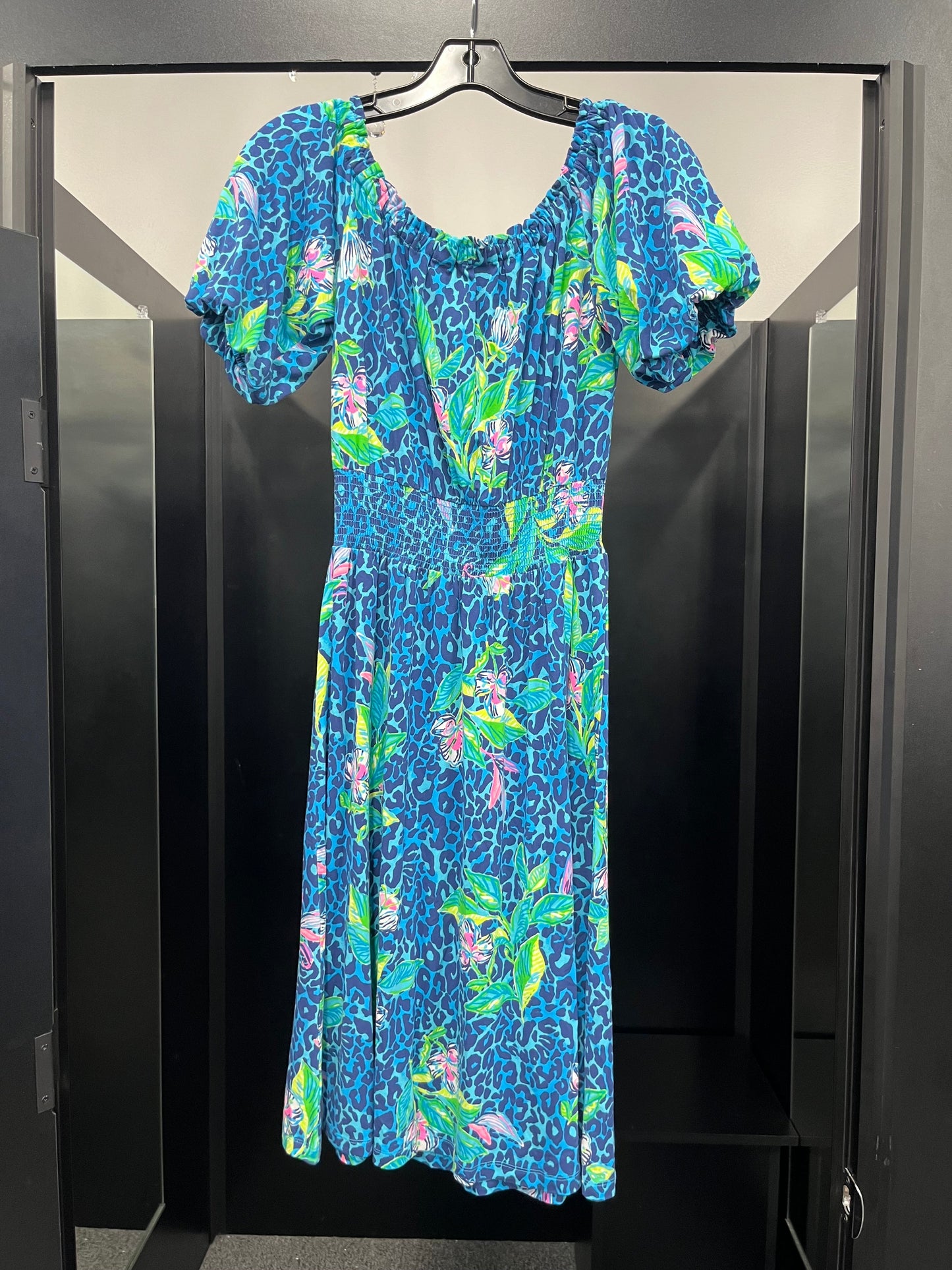 Animal Print Dress Party Midi Lilly Pulitzer NWT, Size Xs