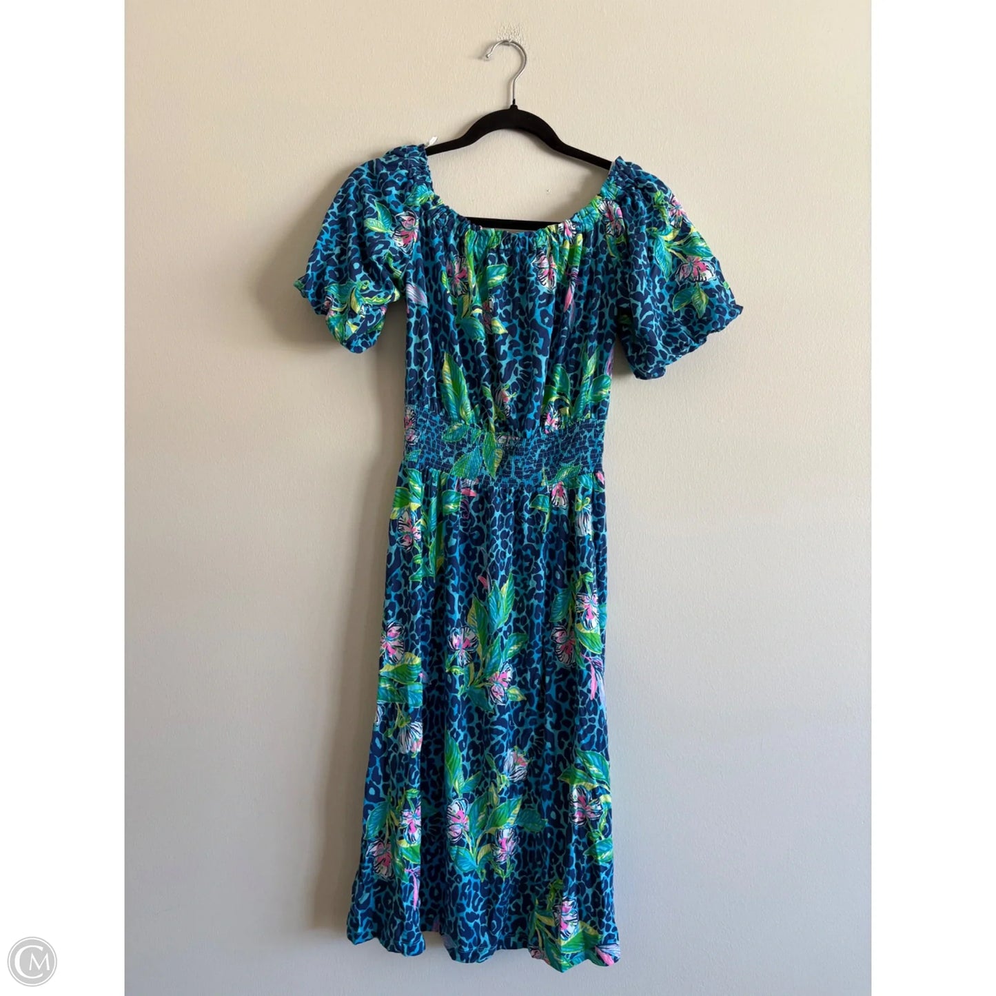 Dress Party Midi By Lilly Pulitzer In Animal Print, Size: Xs
