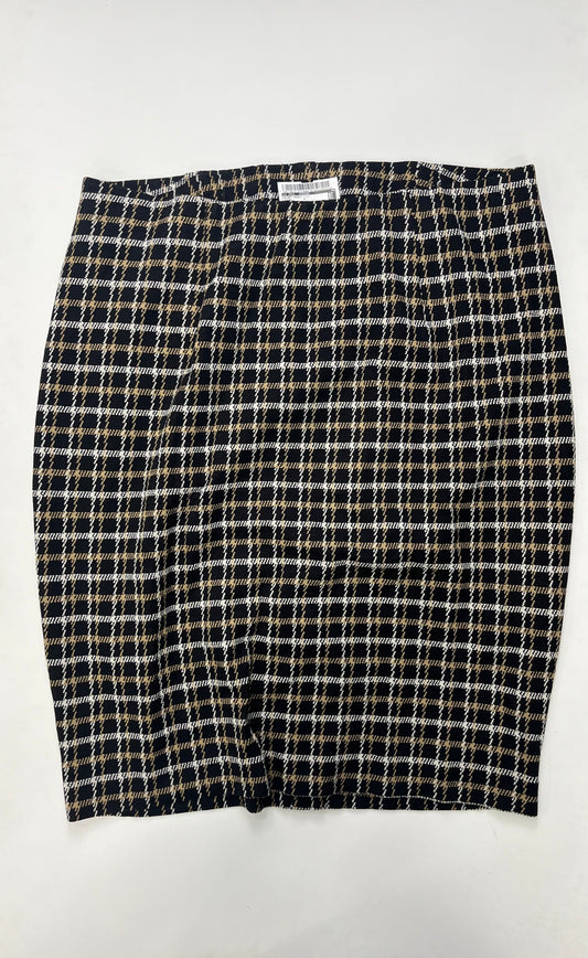 Plaid Skirt Midi J Jill, Size 18