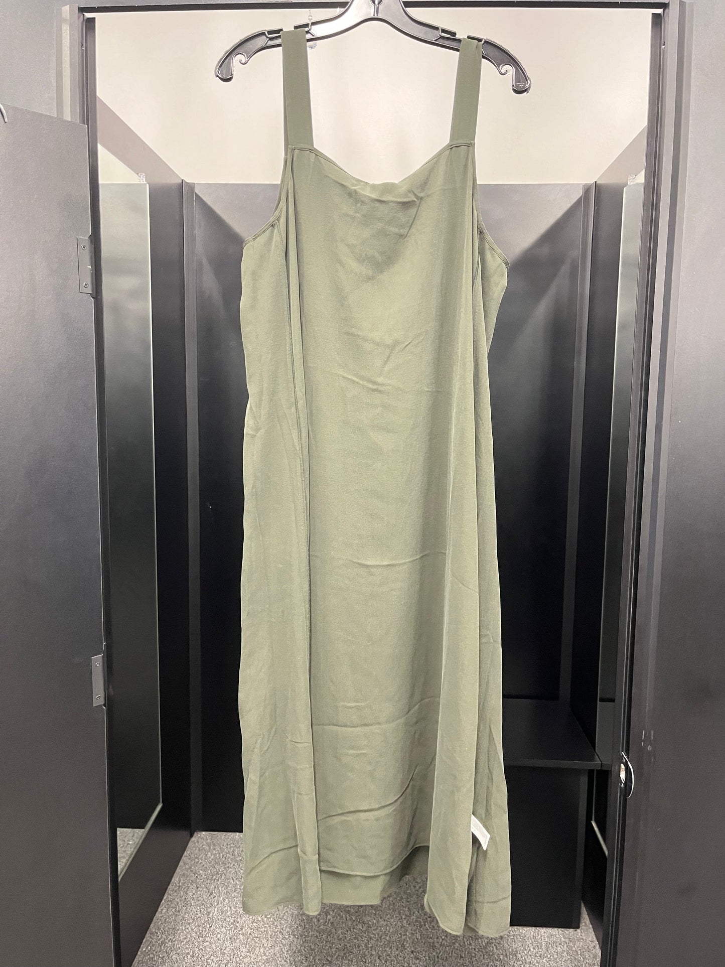 Green Dress Casual Maxi Eileen Fisher NWT, Size Xl