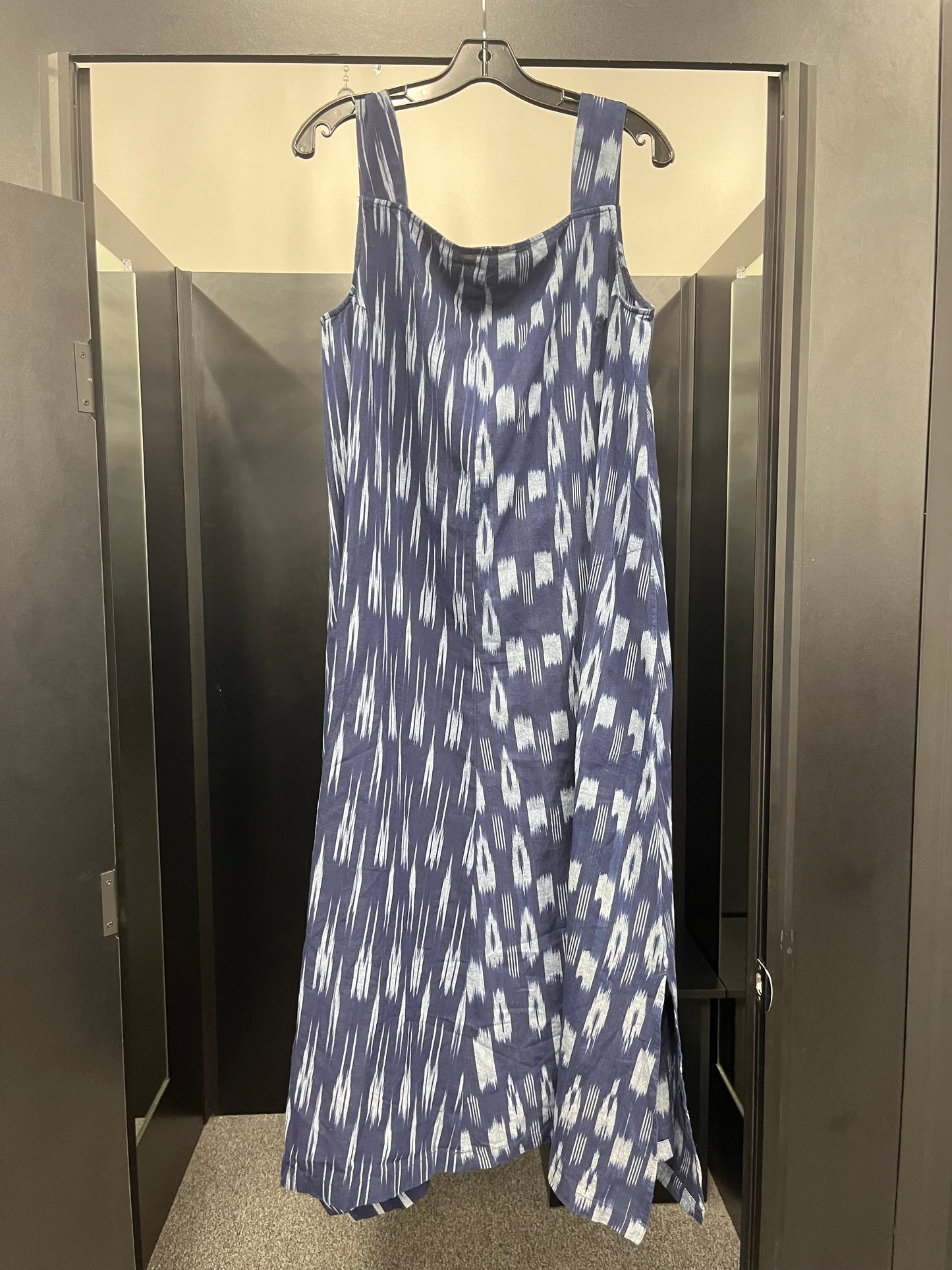 Navy Dress Casual Maxi Pure Jill, Size 1x