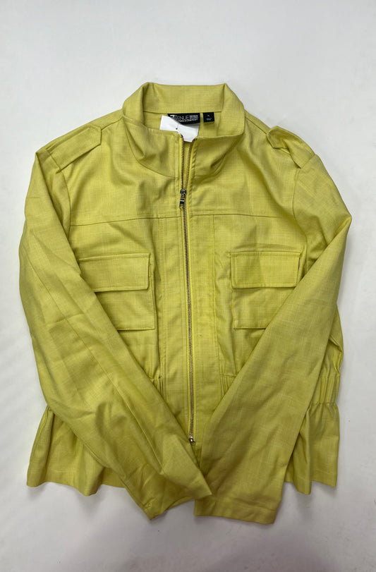 Lime Green Jacket Moto New York And Co, Size Xl