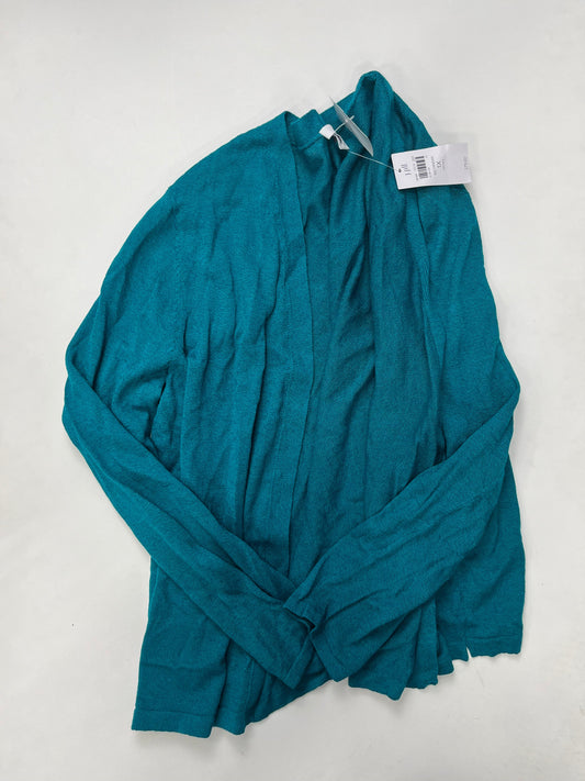 Teal Sweater Cardigan J Jill, Size 1x