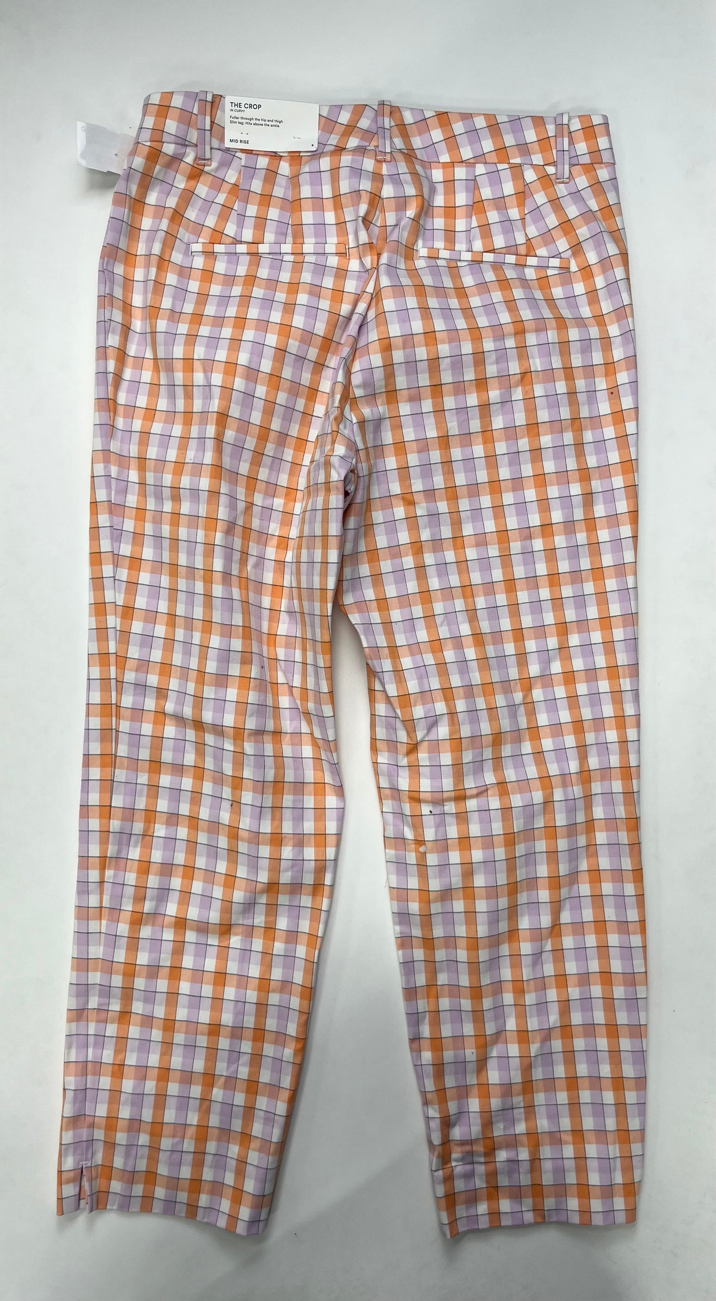 Plaid Pants Cropped Ann Taylor O, Size 6