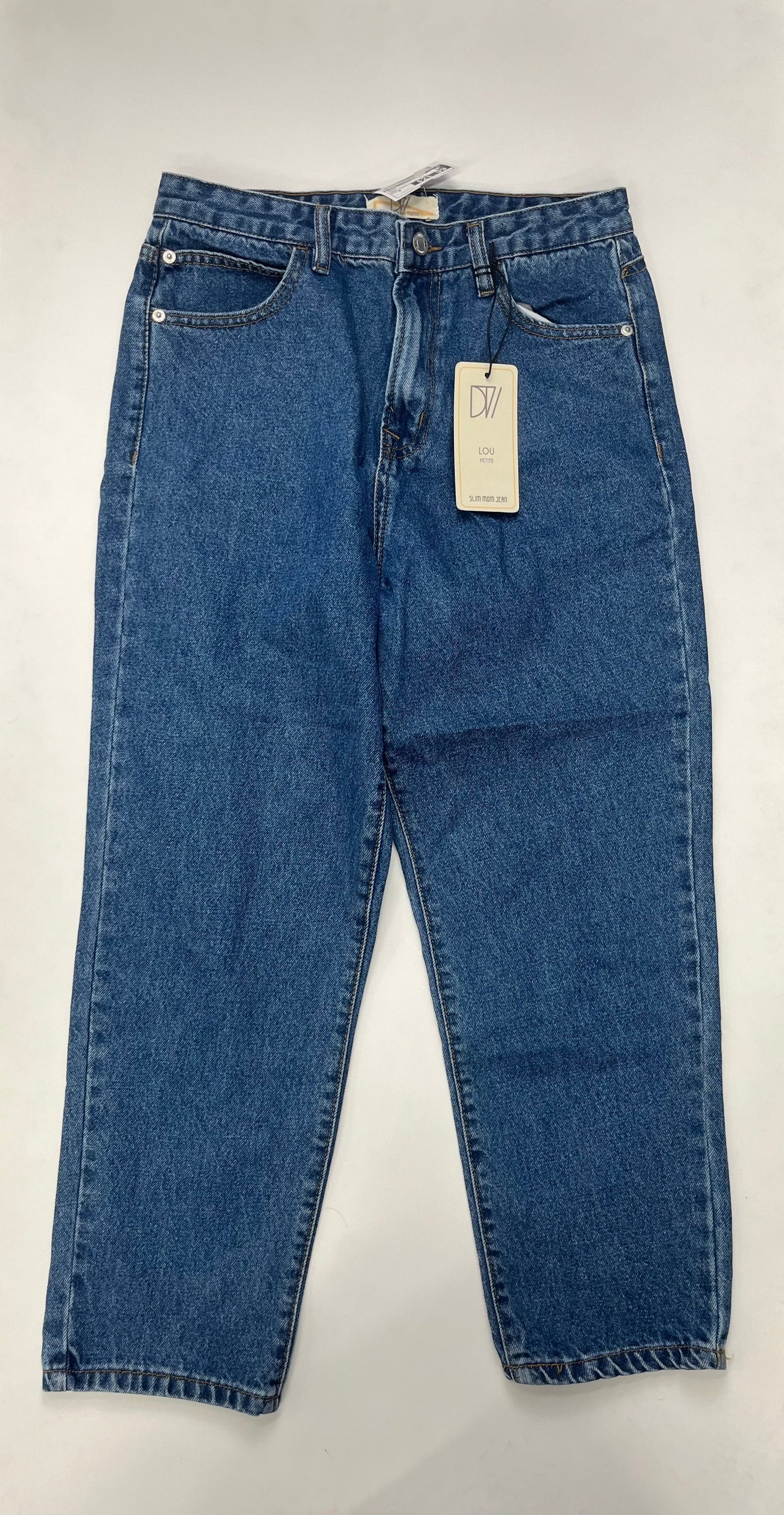 Denim Jeans Straight Dont Think Twice, Size 8