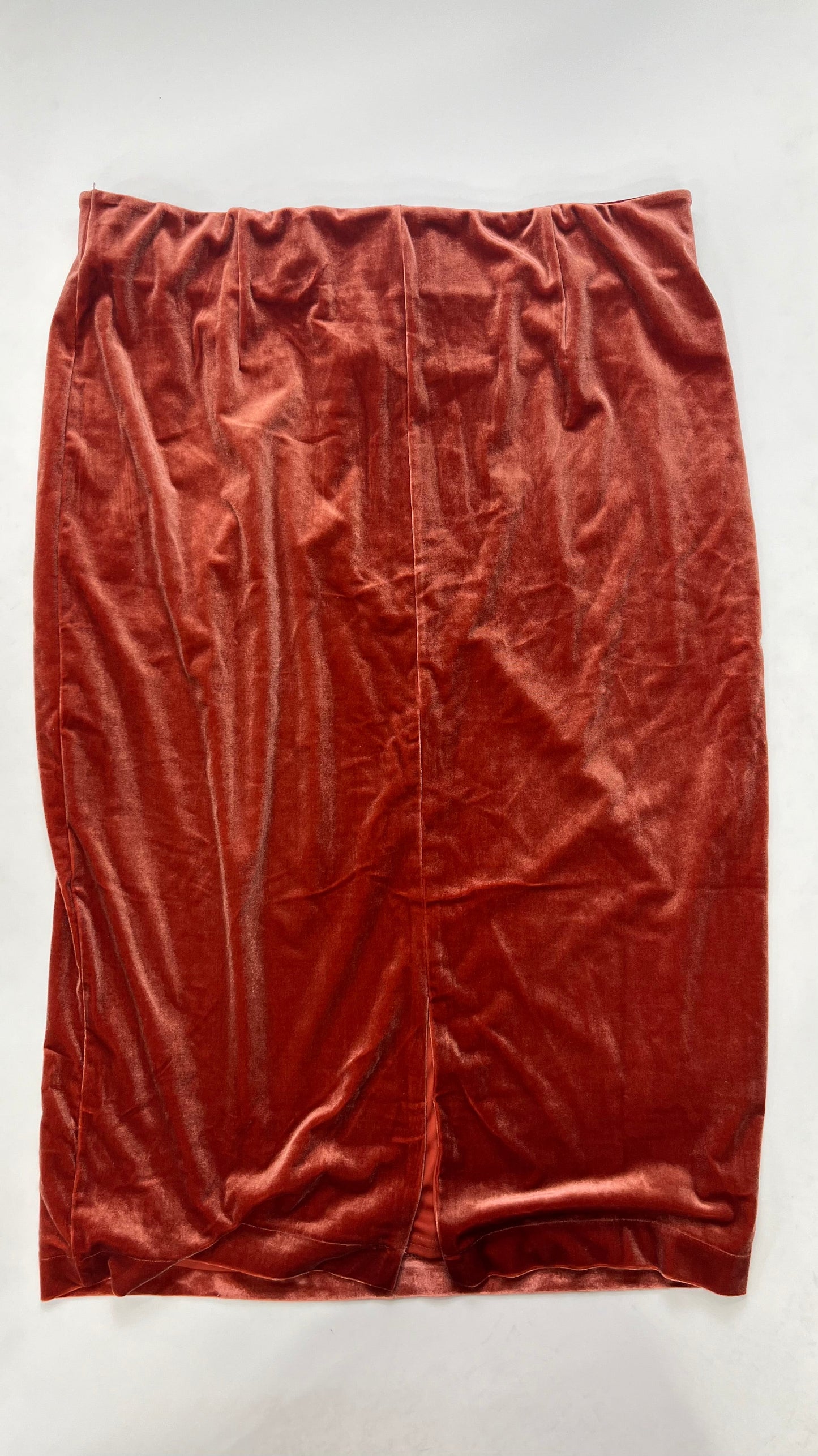 Rust Skirt Maxi New York And Co, Size Xl