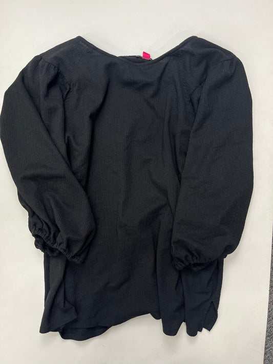 Black Top 3/4 Sleeve Vince Camuto, Size 3x