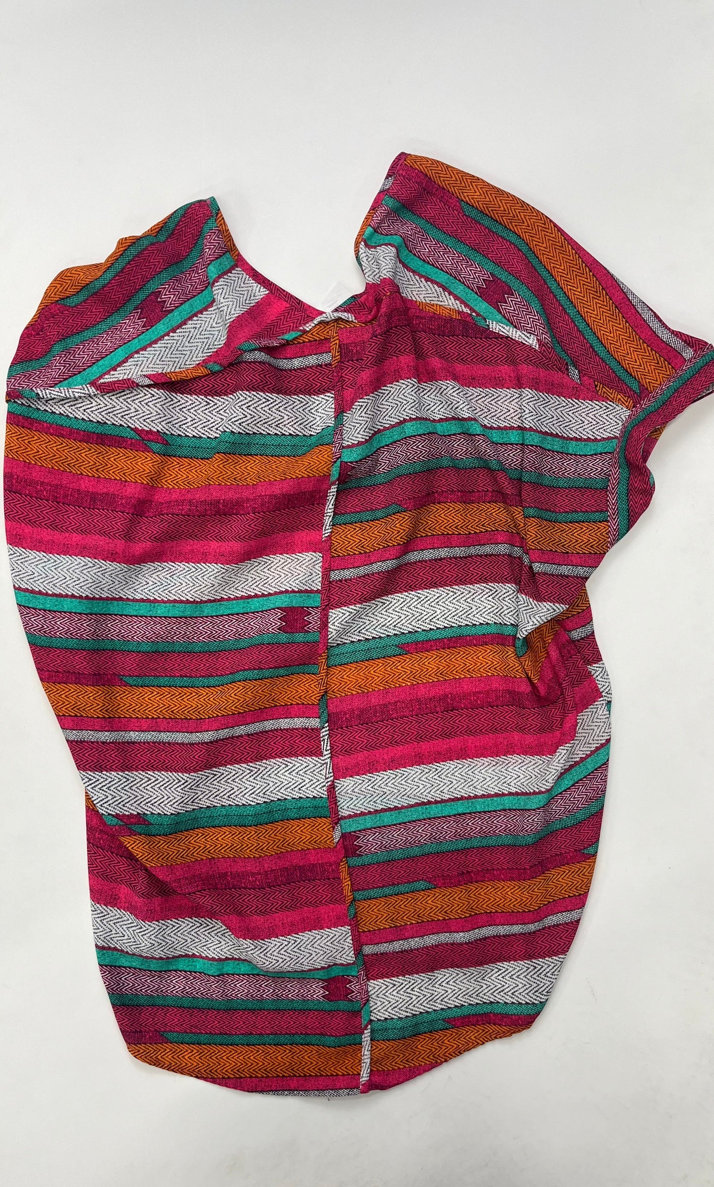 Striped Blouse Short Sleeve Lush