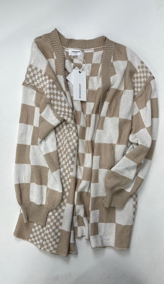 Checked Sweater Cardigan Cmc, Size S