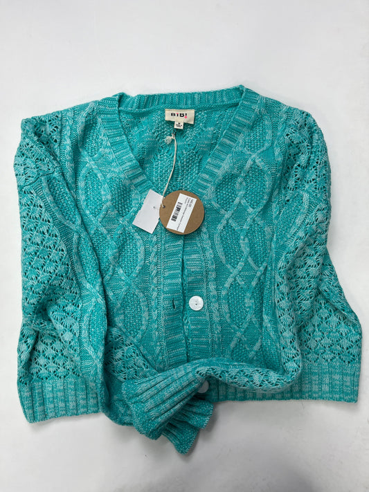 Turquoise Sweater Cardigan Bibi, Size M